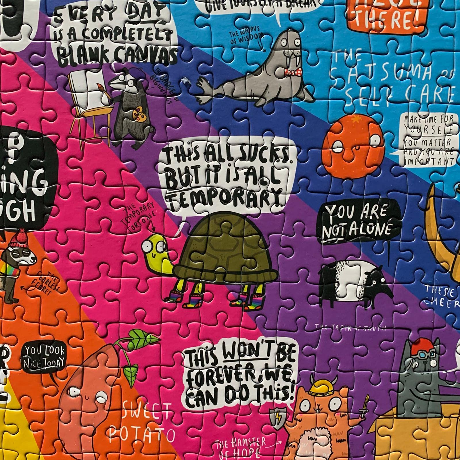 Gibsons Puzzle of Positivity - 1000 Piece Jigsaw Puzzle for Adults & Teens | Recycled Board 2