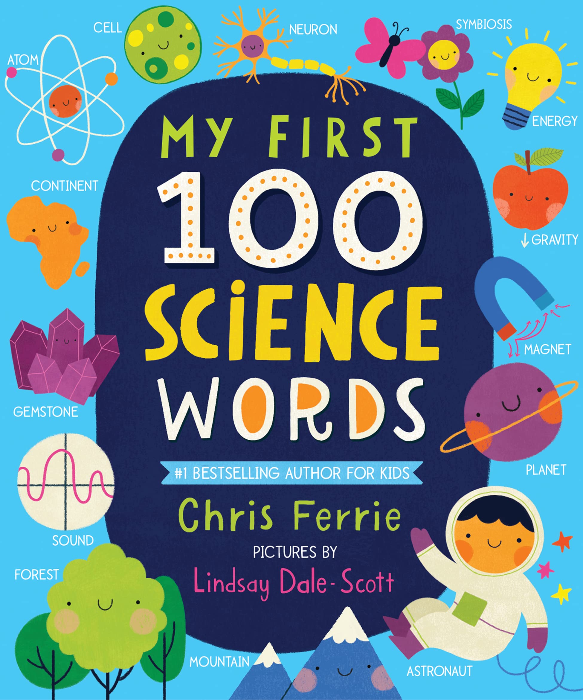 Sourcebooks Explore My First 100 Science Words (My First STEAM Words) Board Book