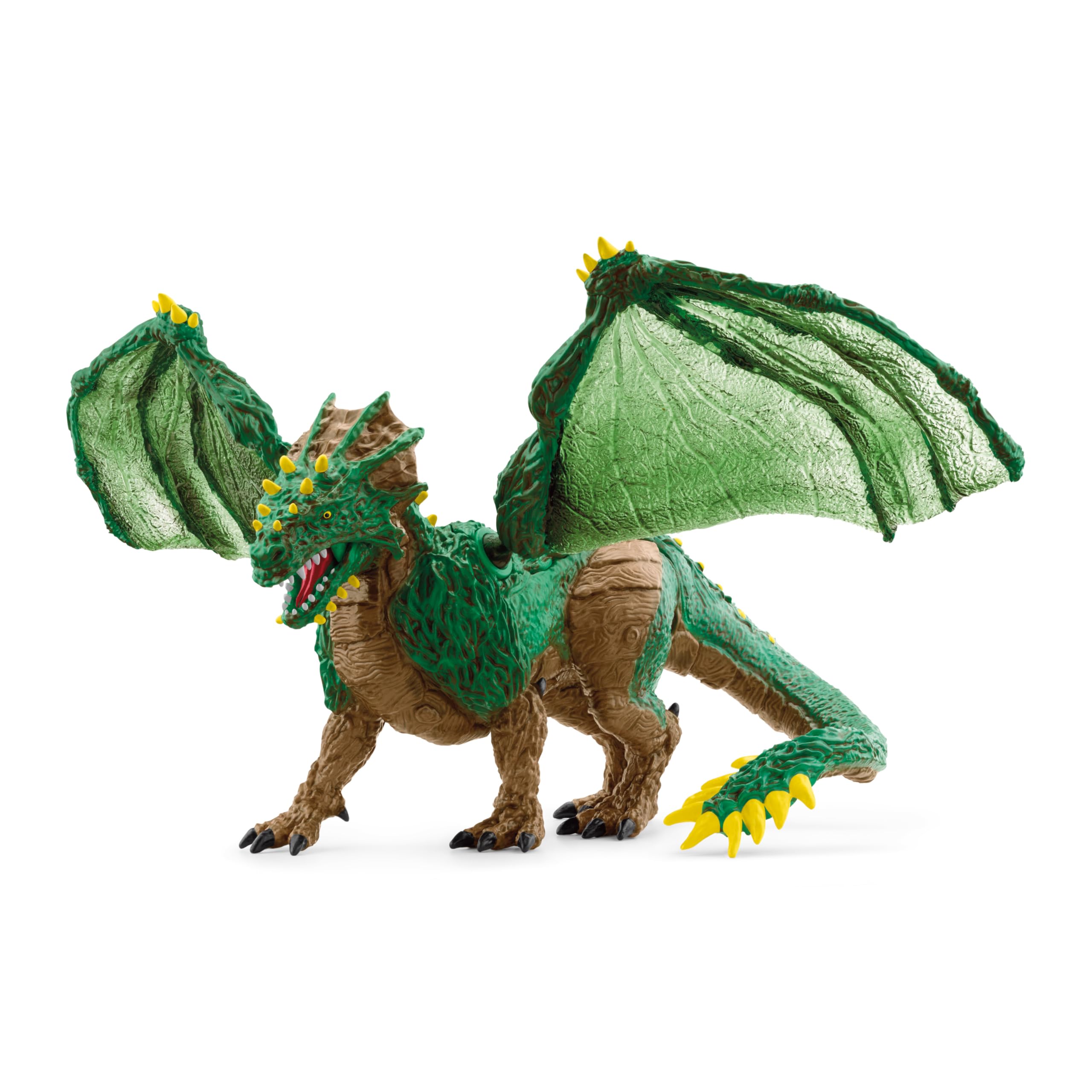 Schleich 70791 Eldrador Creatures Jungle Dragon Figurine - Hand-Painted Fantasy Action Figure for Kids 7+