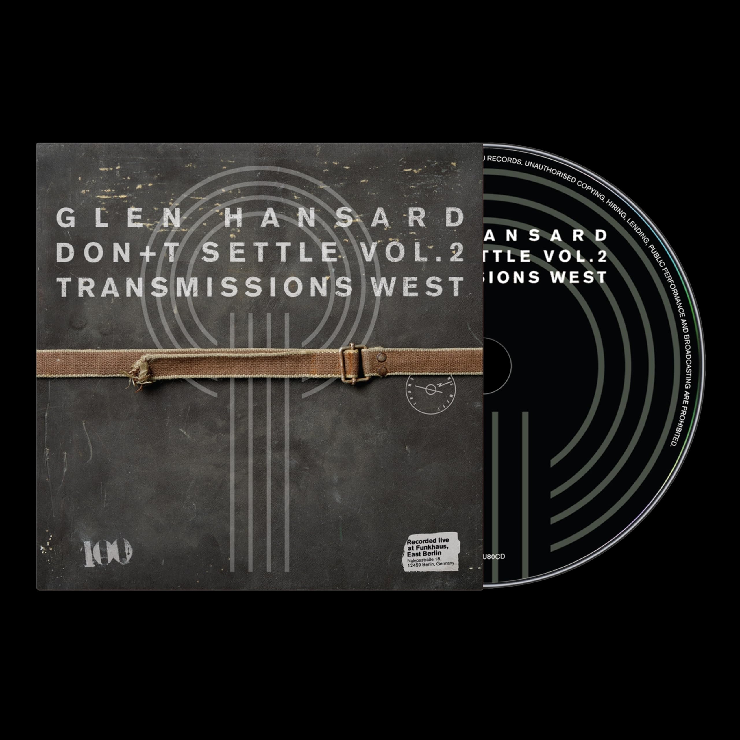 Glen Hansard - Don’t Settle (Vol. 2 - Transmissions West) [audioCD]