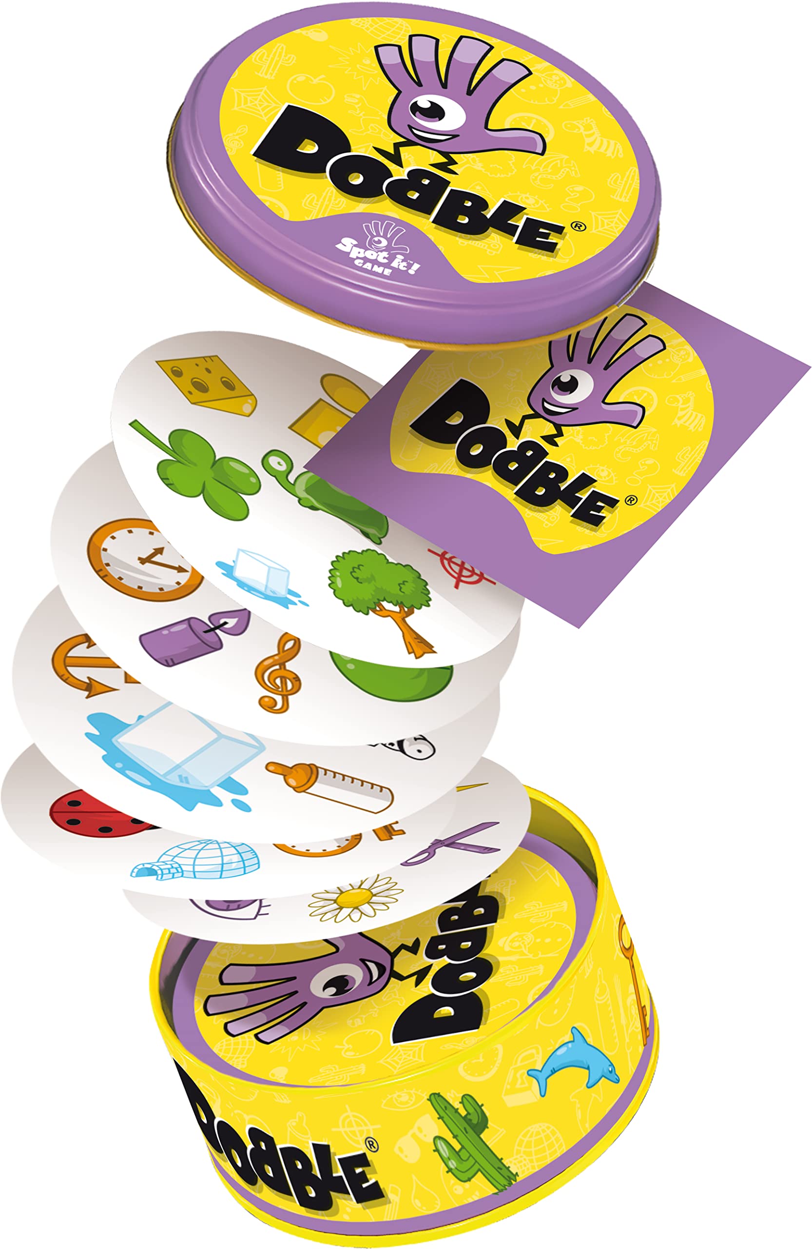 Asmodee Dobble Kids Card Game | Ages 6+ | 2-8 Players | 15 Minutes Playing Time 1