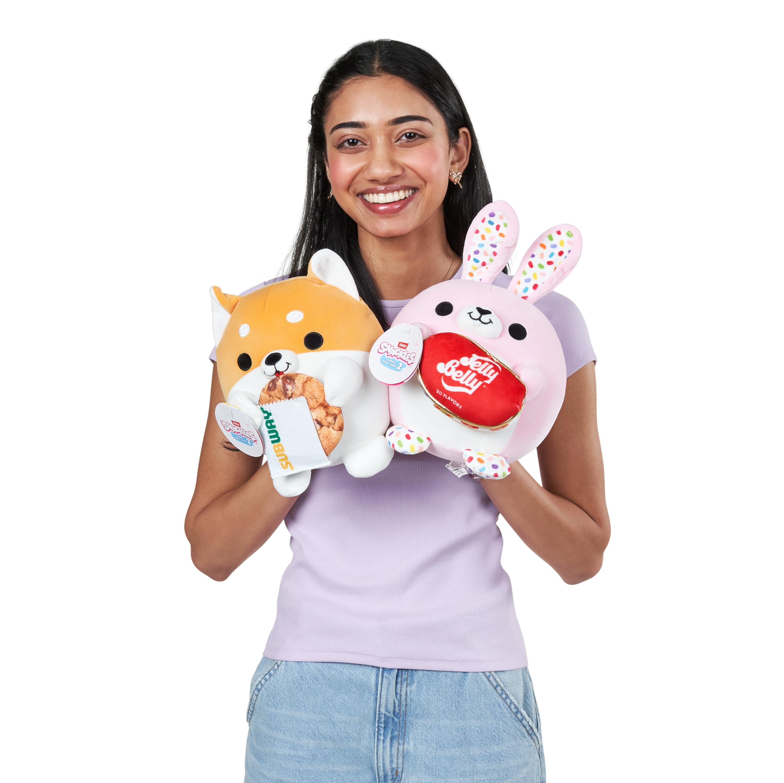 Snackles Series 2 Wave 2 - Corgi Snack Swap Plush, 20 cm by ZURU Cuddly Squishy 7