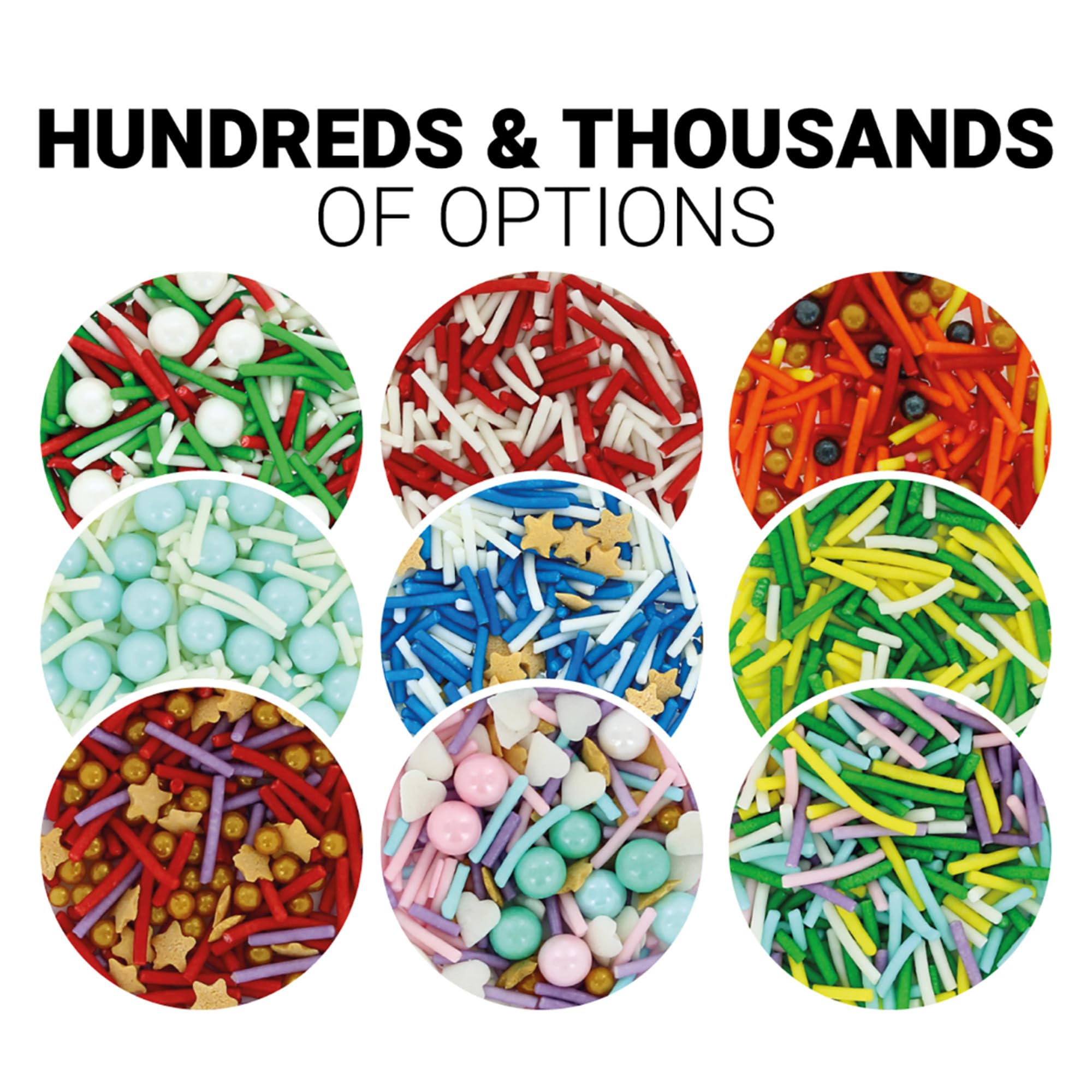 Culpitt Select Edible Gold Stars - Cake Sprinkle Decorations 500g 15