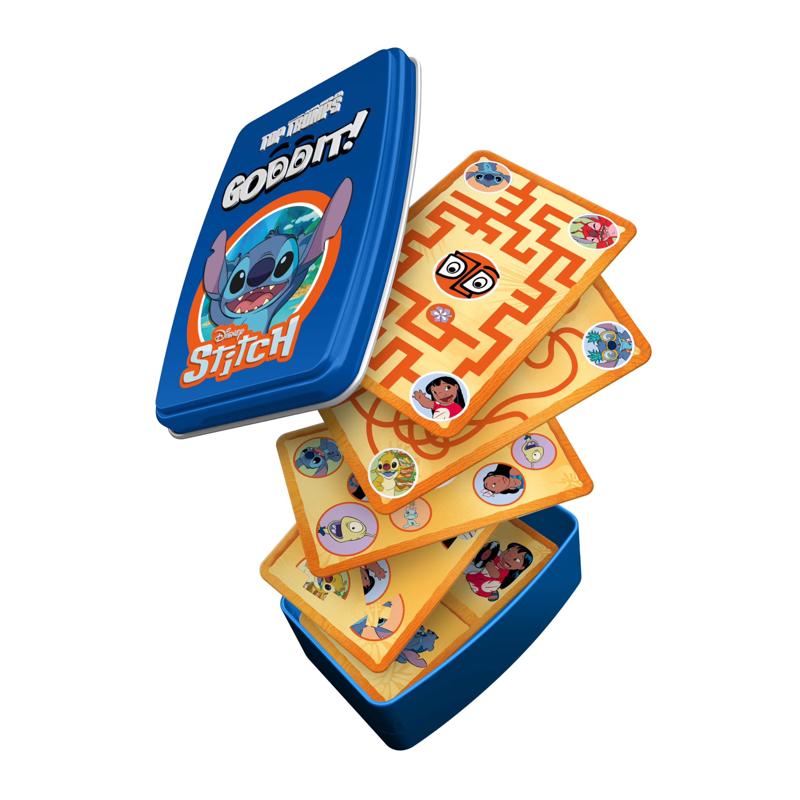 Top Trumps Stitch Goddit! Card Game for Kids and Adults Family Game Travel 20