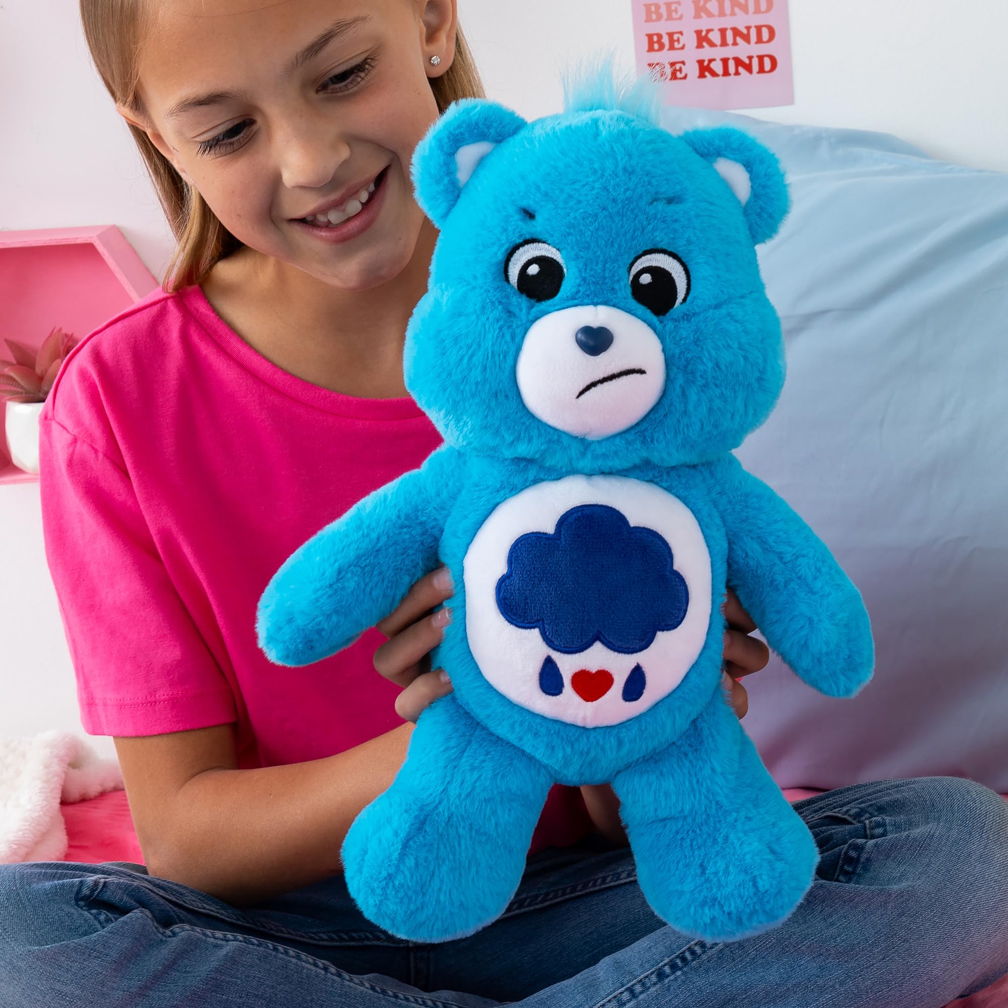Care Bears Grumpy Bear Medium Plush Toy | 14 inches | Ages 4+ | Basic Fun 22062 4