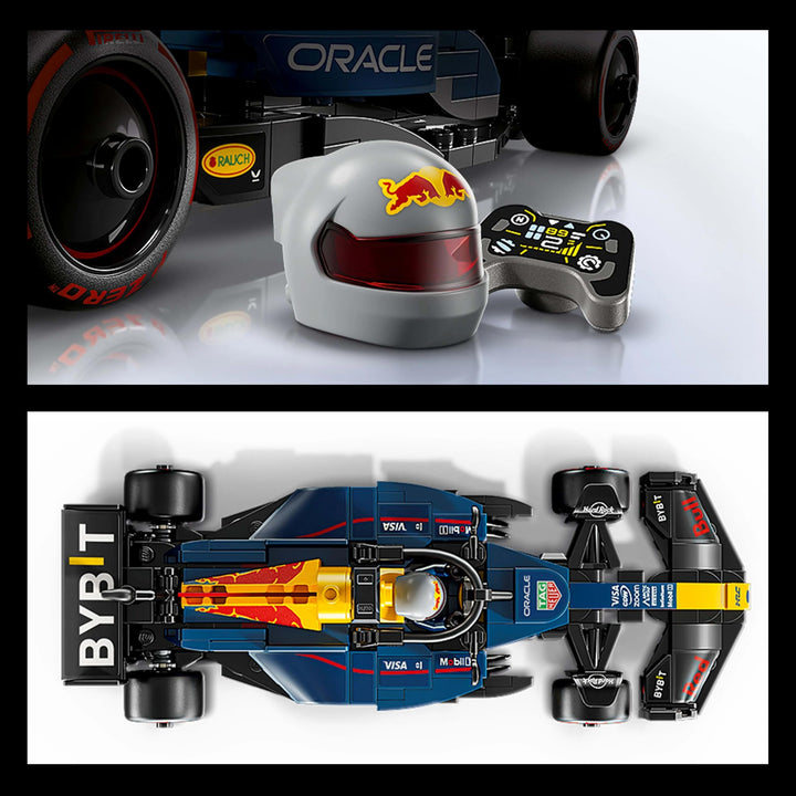 LEGO Speed Champions Oracle Red Bull Racing RB20 F1 Race Car 77243 - Buildable Formula 1 Model with Driver Minifigure for Adults