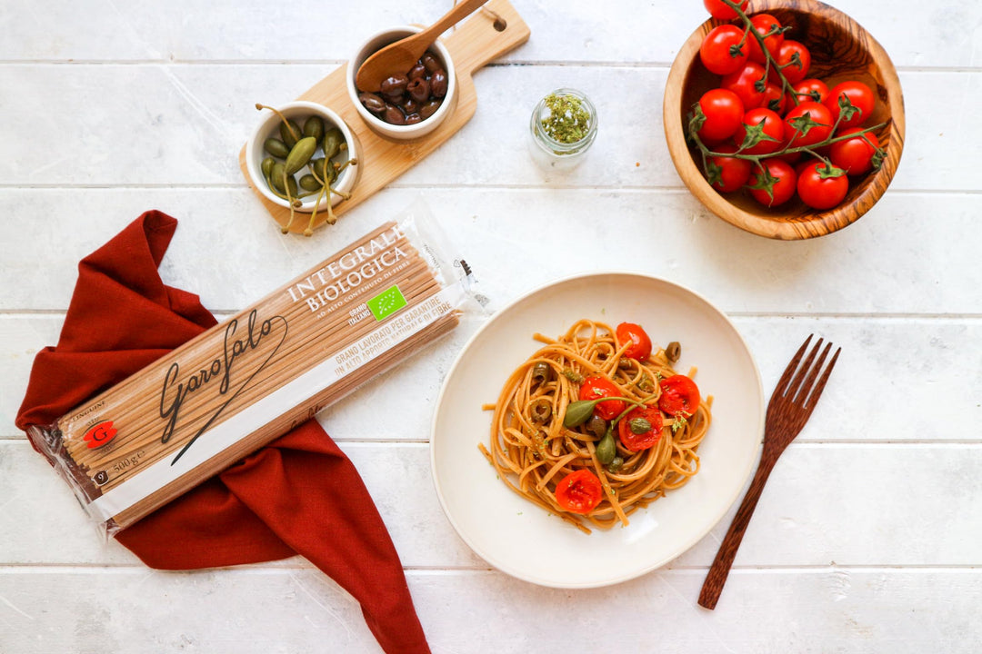 Garofalo Organic Wholewheat Linguine Italian Pasta, 500g
