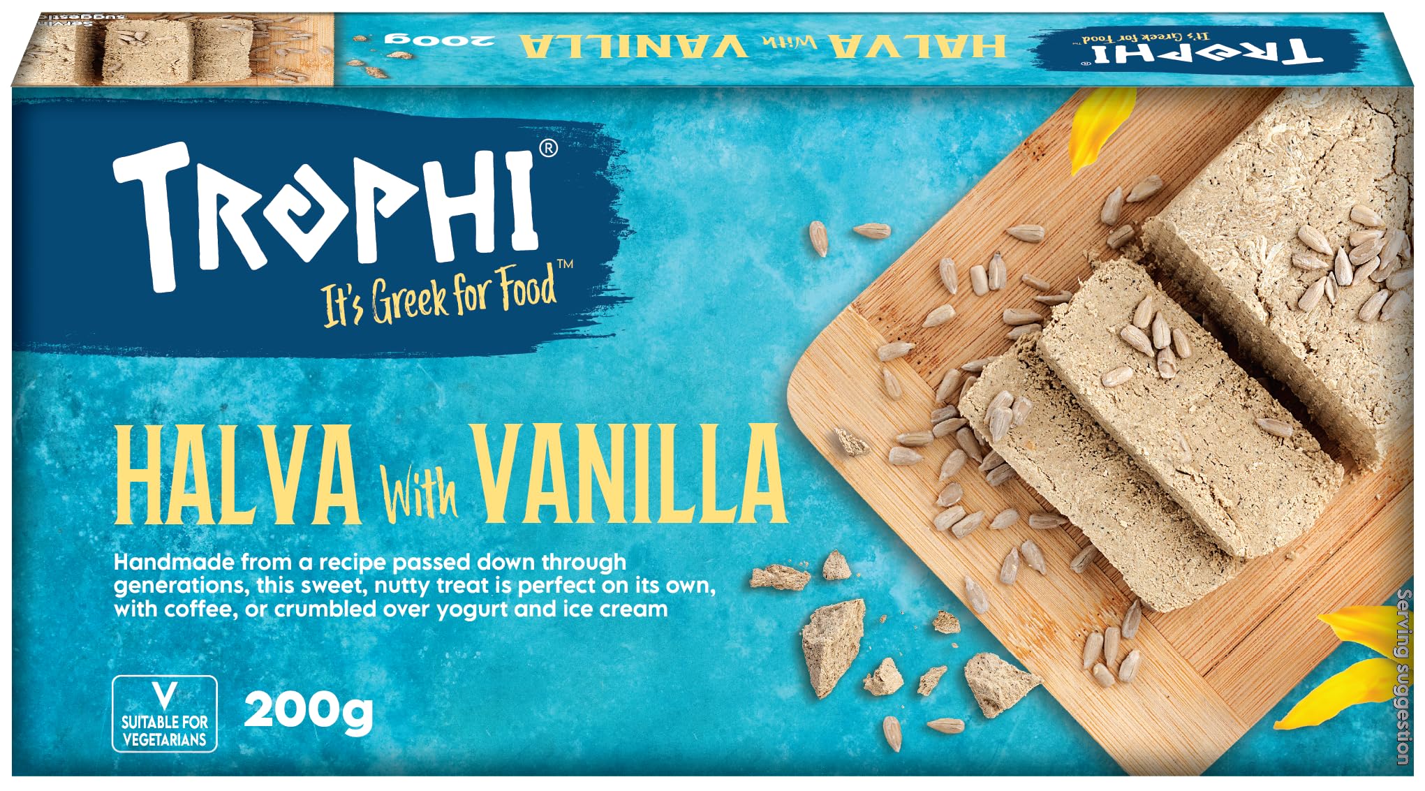 Trophi Halva with Vanilla - Traditional Greek Dessert | 200g