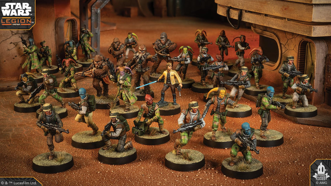 Atomic Mass Games Star Wars: Legion Rebel Alliance Starter Set