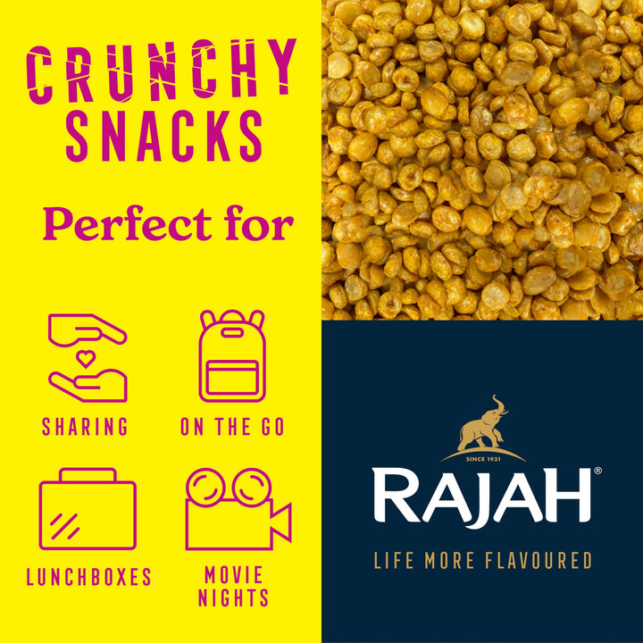 Chana Dal 200g | Rajah Snacks | Crispy Spiced Chickpeas