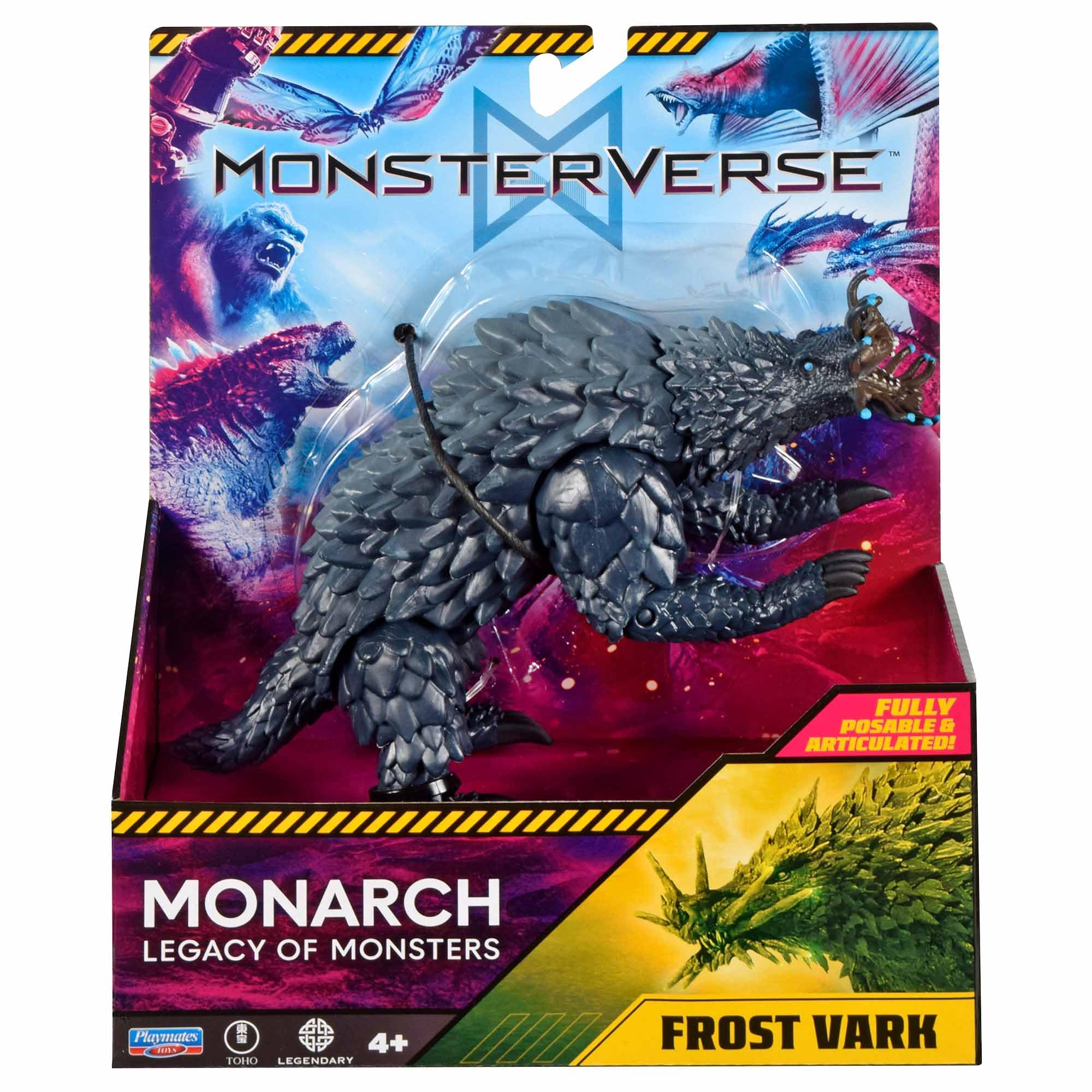MonsterVerse Monarch Official Frost Vark 5-Inch Action Figure - Series-Inspired Titan 4