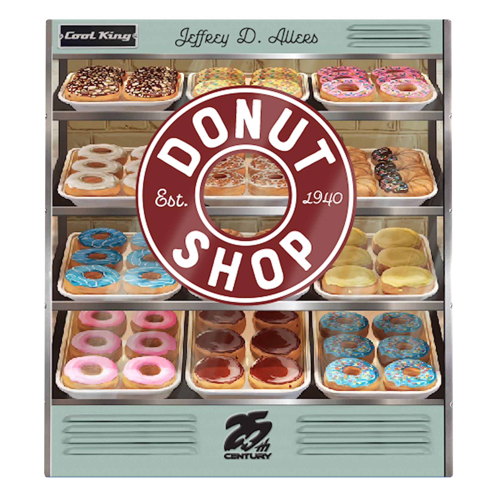 25th Century Games Donut Shop Strategy Board Game 5