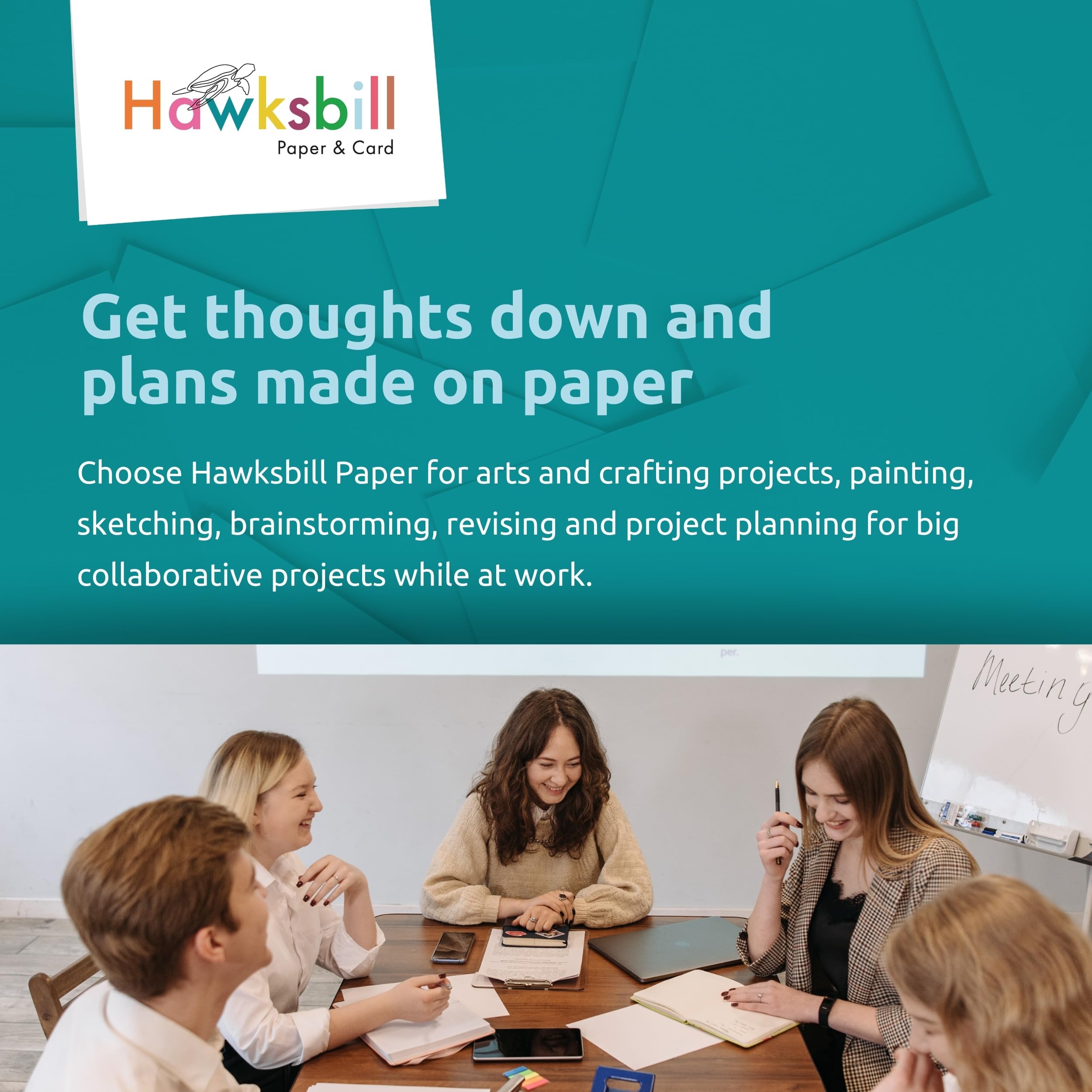Hawksbill Bright Red Copy Paper - 80 GSM A4, 100 Sheet Pack | Smooth Surface, Dyslexia-Friendly 5