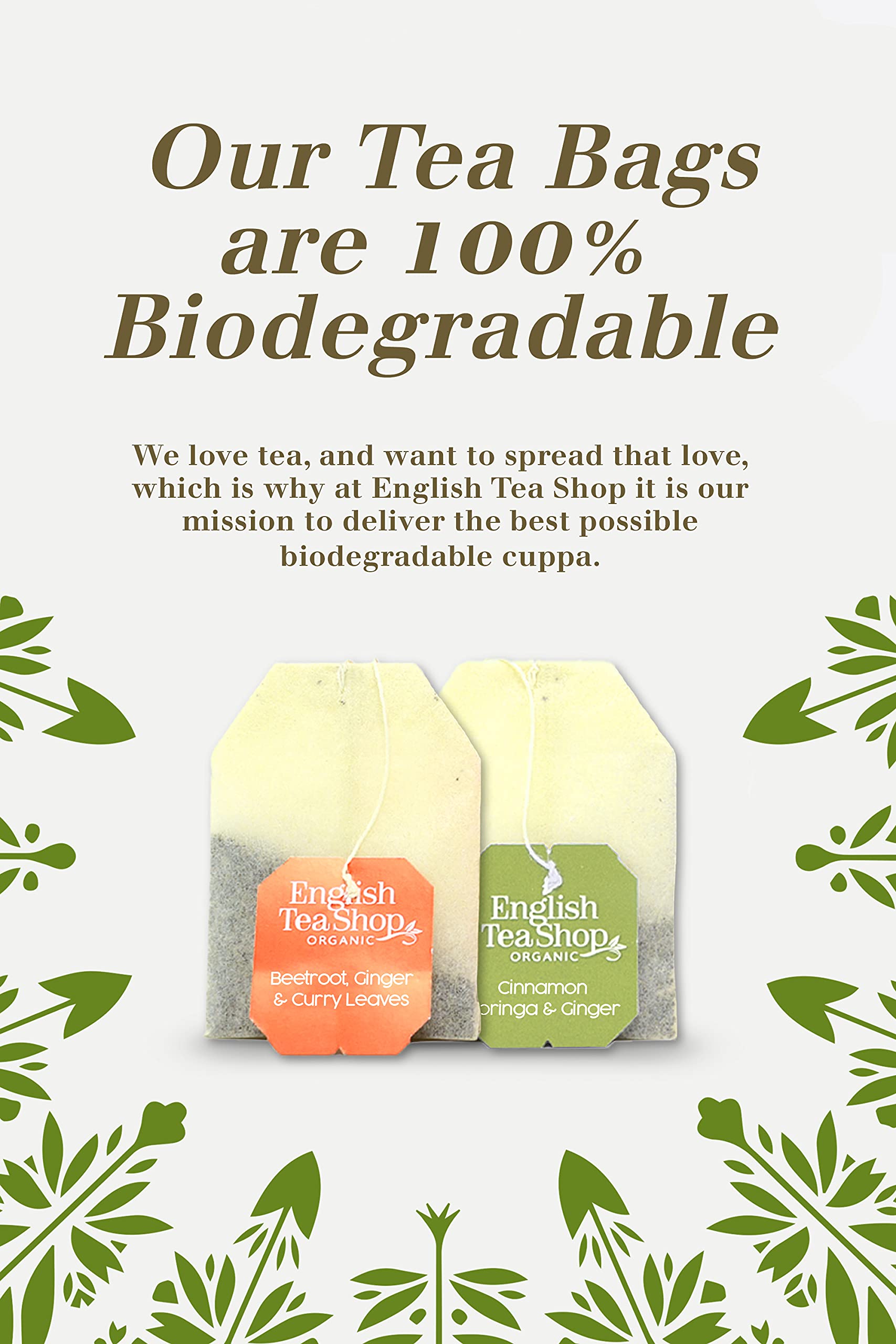 English Tea Shop Organic Super Goodness Collection Gift Tin - 36 Tea Bags 6