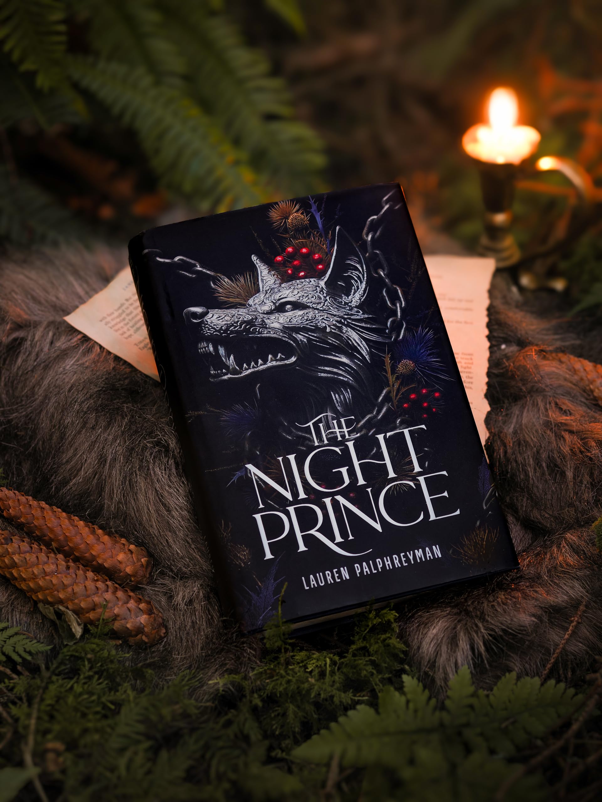 Lauren Palphreyman - The Night Prince (The Wolf King, Book 2) | Hardcover | 496 Pages 3