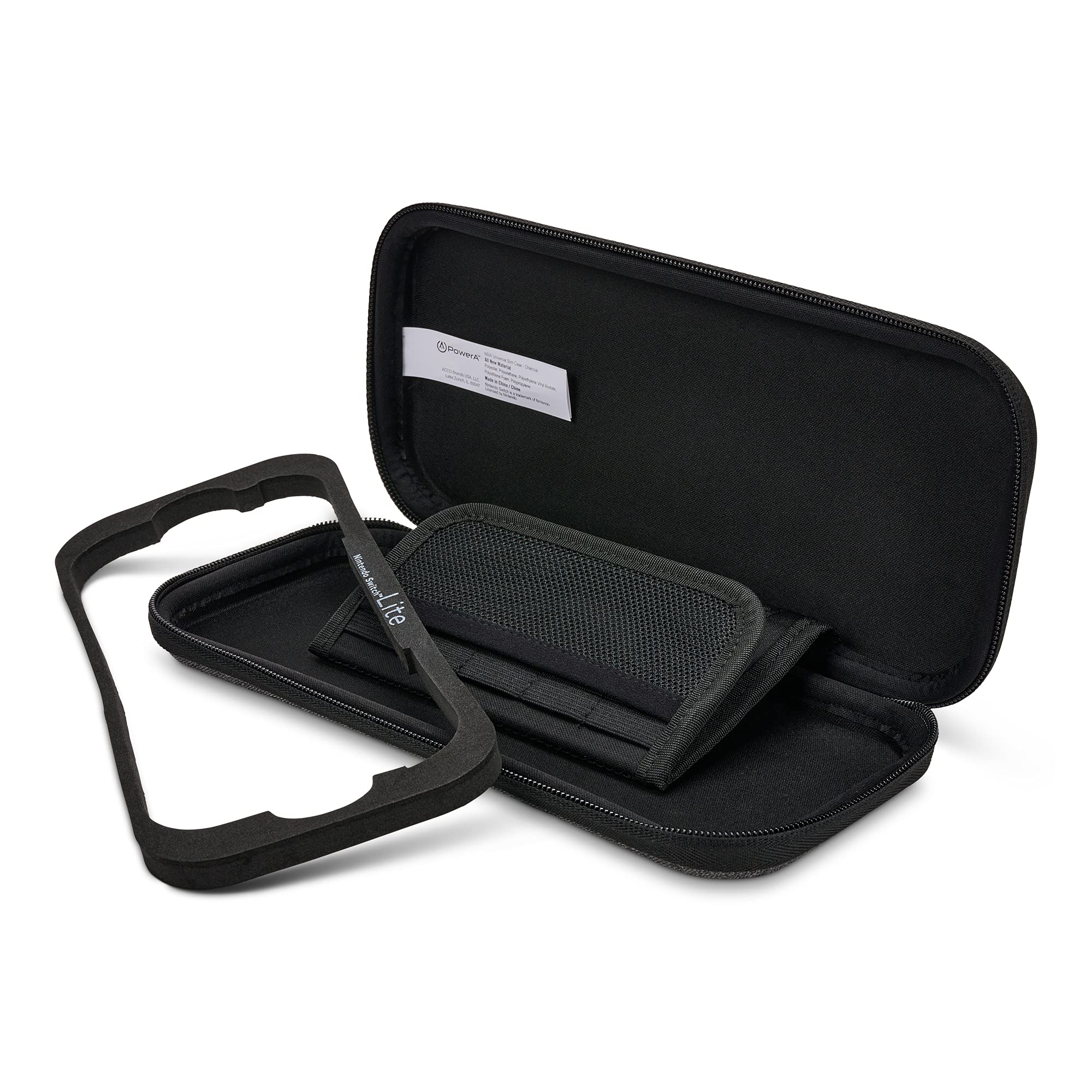PowerA Slim Case for Nintendo Switch - OLED Model, Switch, & Lite | Charcoal 8
