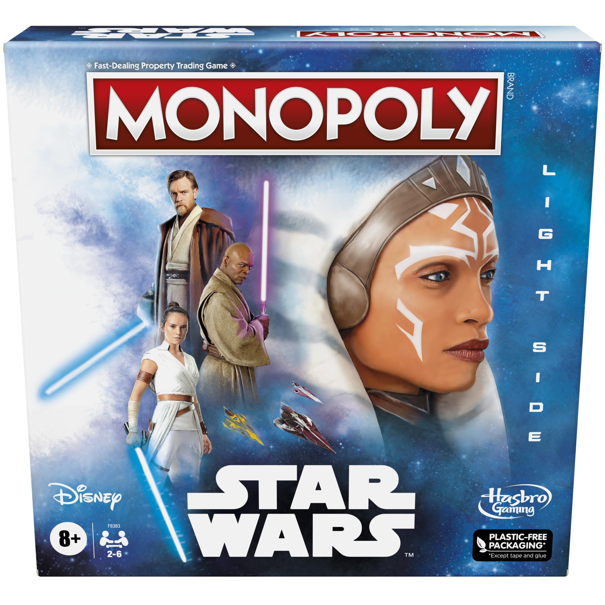 Hasbro Gaming Monopoly: Star Wars Light Side Edition Board Game 1