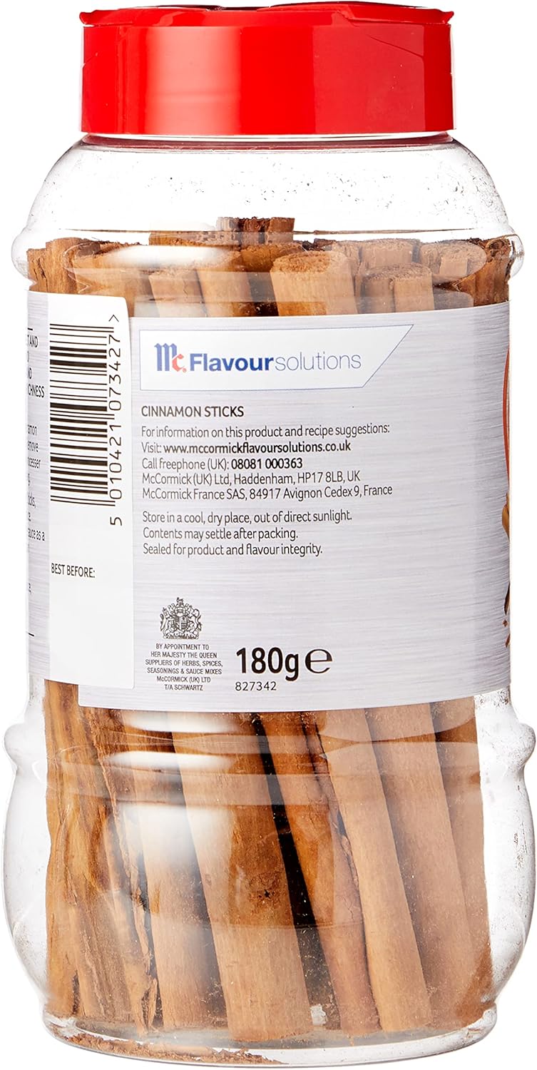 Schwartz Cinnamon Sticks - Sweet and Aromatic Whole Spices, 180 g 3