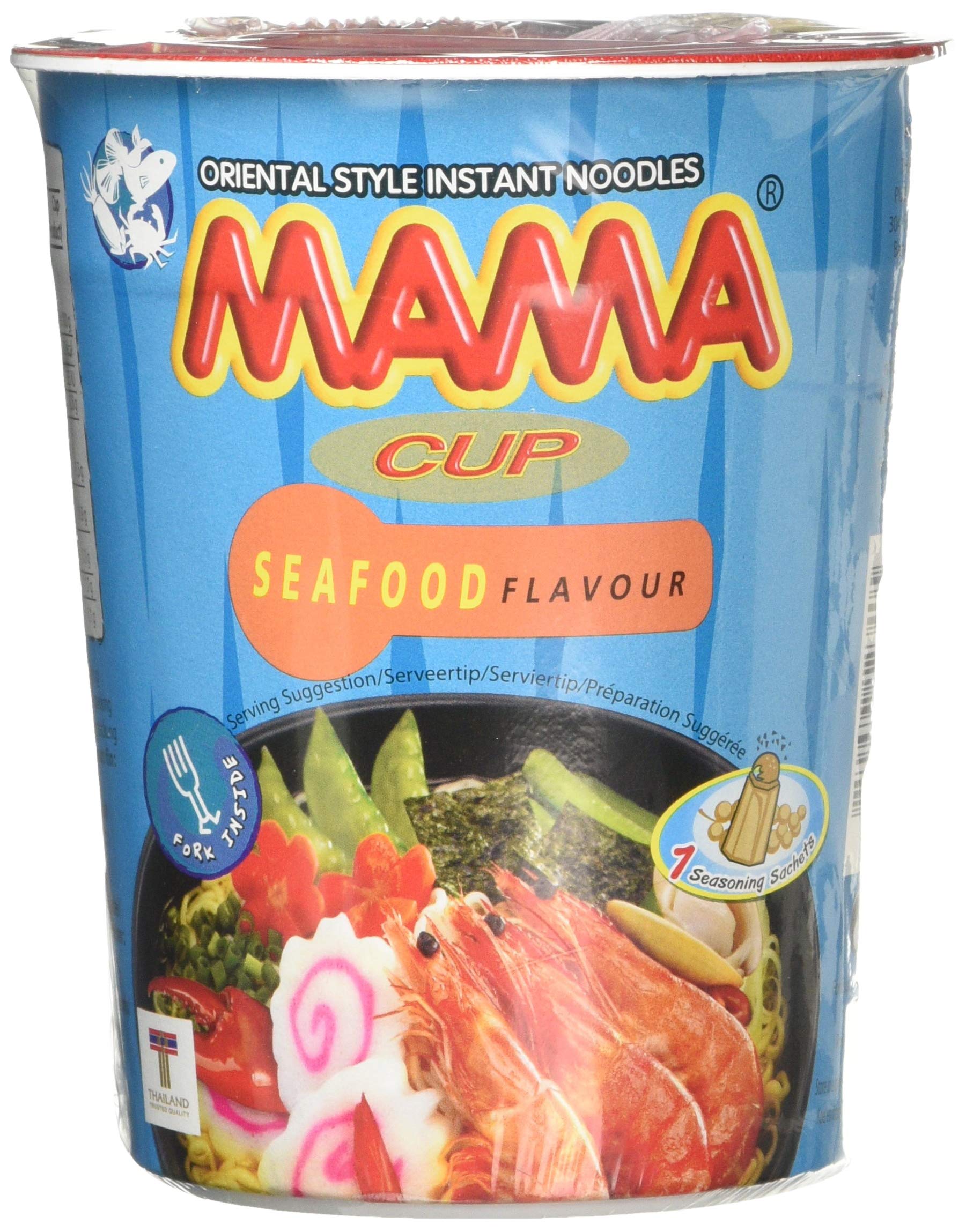 MAMA Instant Cup Noodle with Seafood Flavor | 70g Single Serving