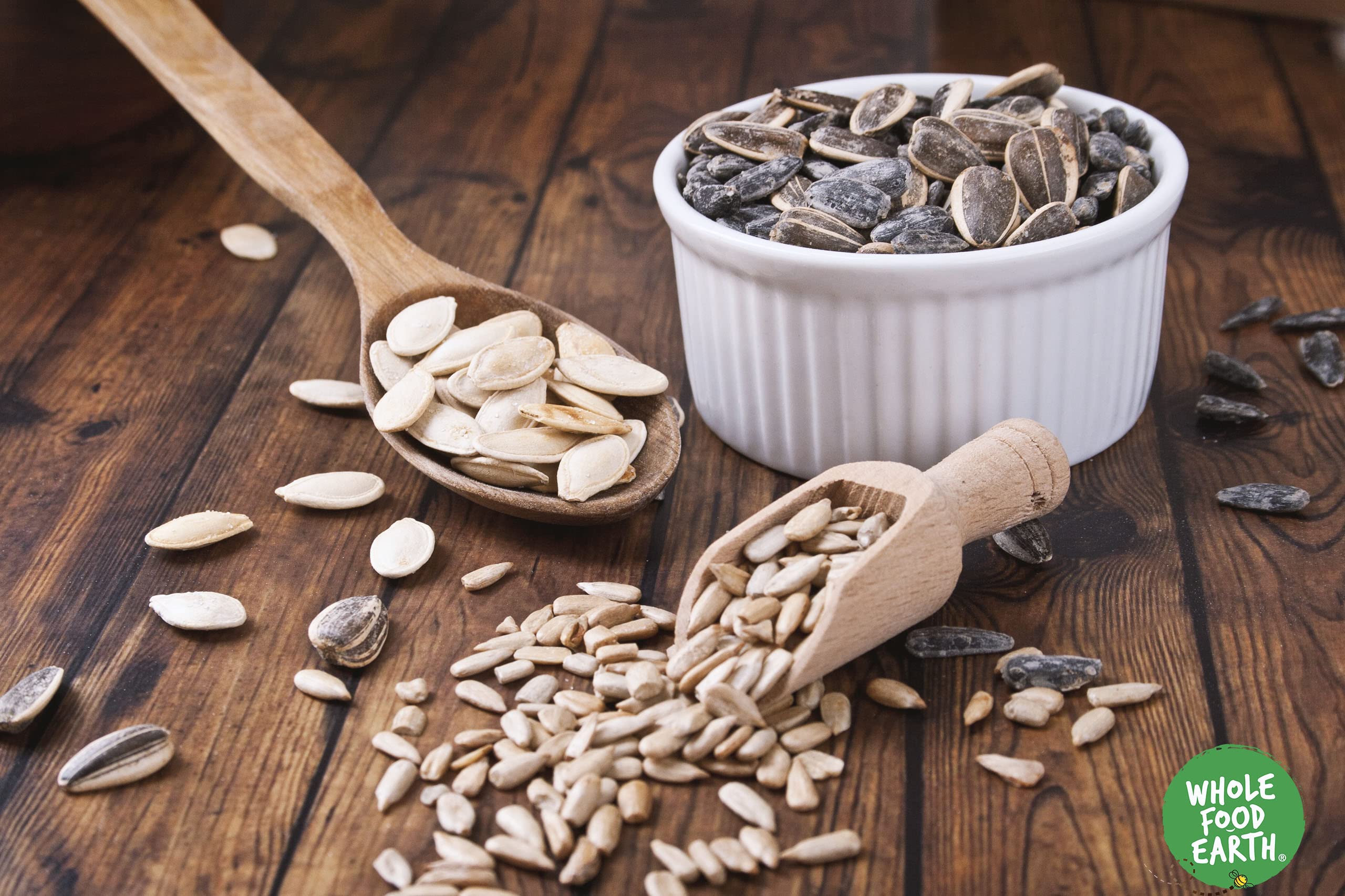 Wholefood Earth Organic Pumpkin & Sunflower Seeds Mix - Raw | 2kg | GMO Free 4