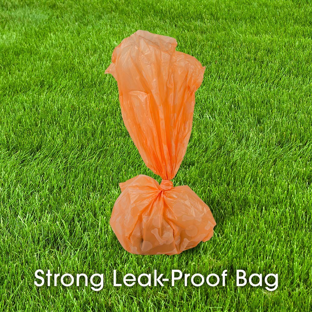 Bags on Board Dog Waste Bags - 140 Count Patterned, Leak Proof, Unscented Plastic Bags 3