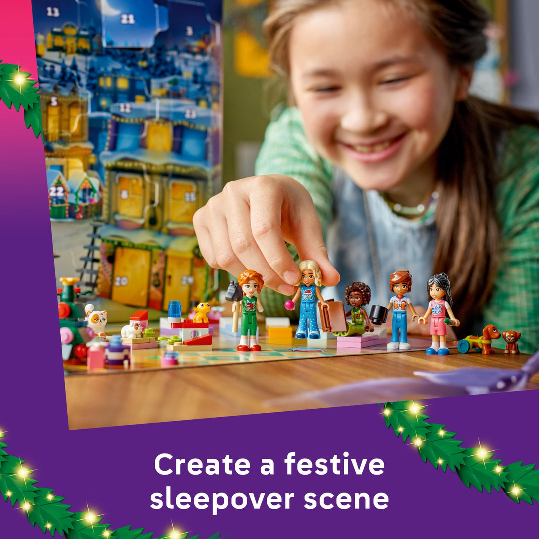 LEGO Friends Advent Calendar 2025 - 24 Days of Festive Building Fun for Kids 6+