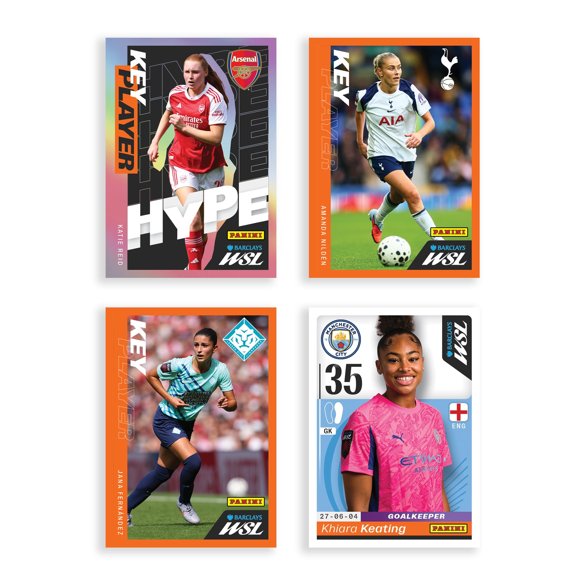 Panini Barclays Women’s Super League Official Sticker Collection 2026 - Multiset 5