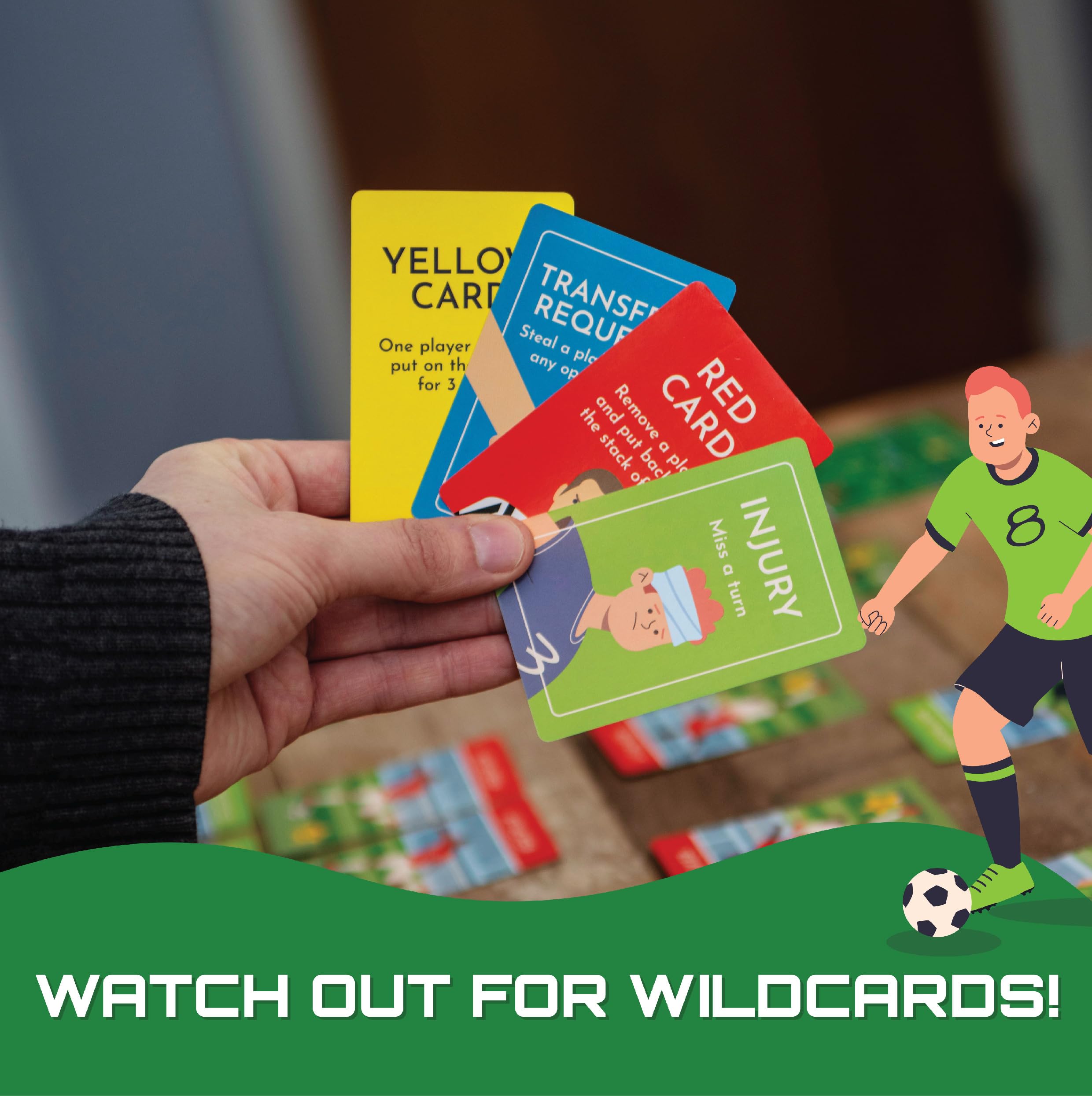 Boxer Gifts Dream Team Football Card Game for Kids 11