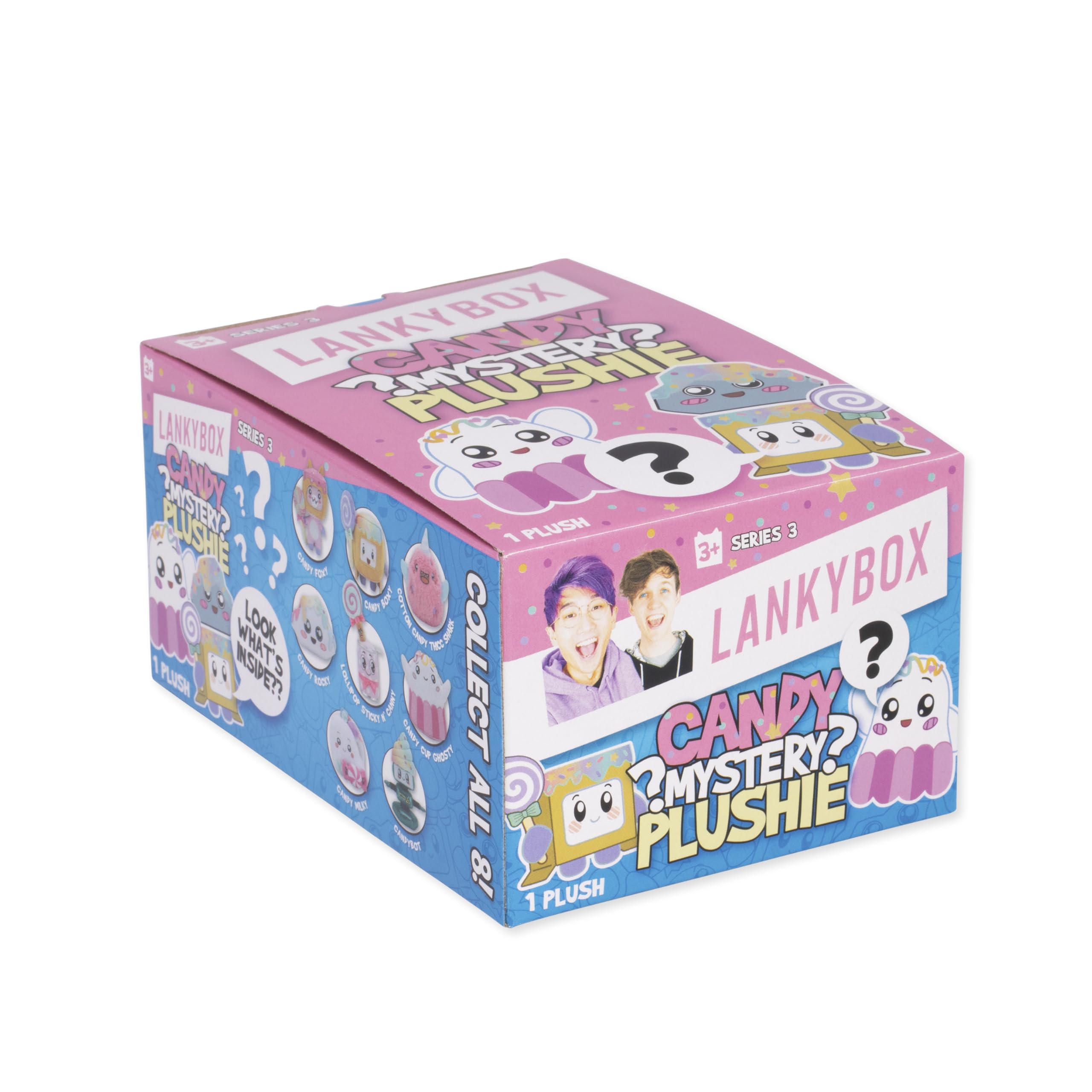 LankyBox Mystery Plush - Candy Collection Blind Box Mini Plush | Collectible | Ages 3+ | Polyester 7
