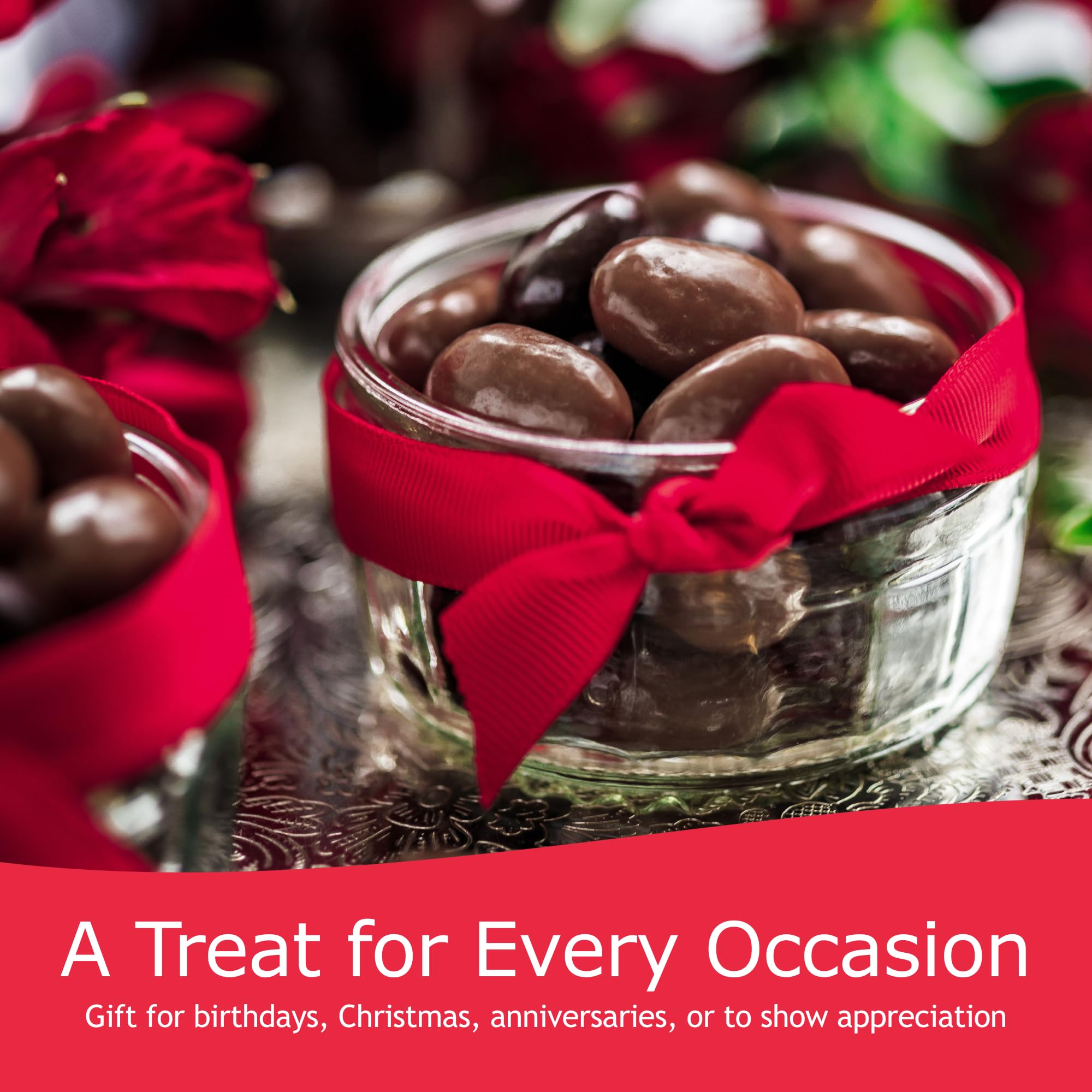 Rita Farhi Milk Chocolate Coated Brazil Nuts Luxury Gift Jar 740g 4