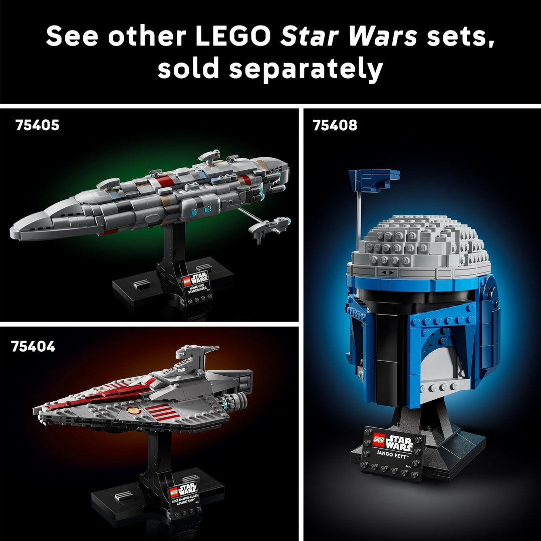 LEGO Star Wars 75407 Brick-Built Star Wars Logo - Collectible Building Set for Adults
