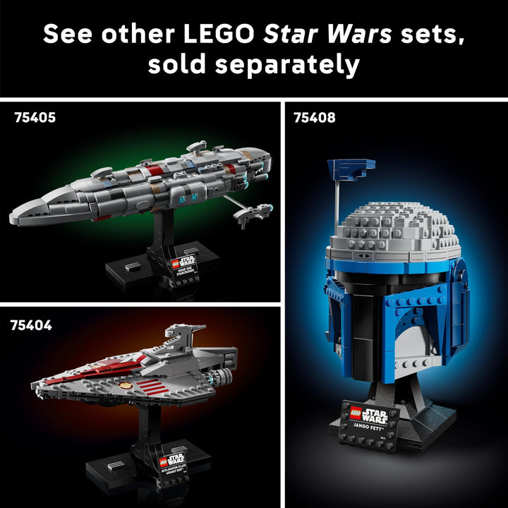 LEGO Star Wars 75407 Brick-Built Star Wars Logo - Collectible Building Set for Adults