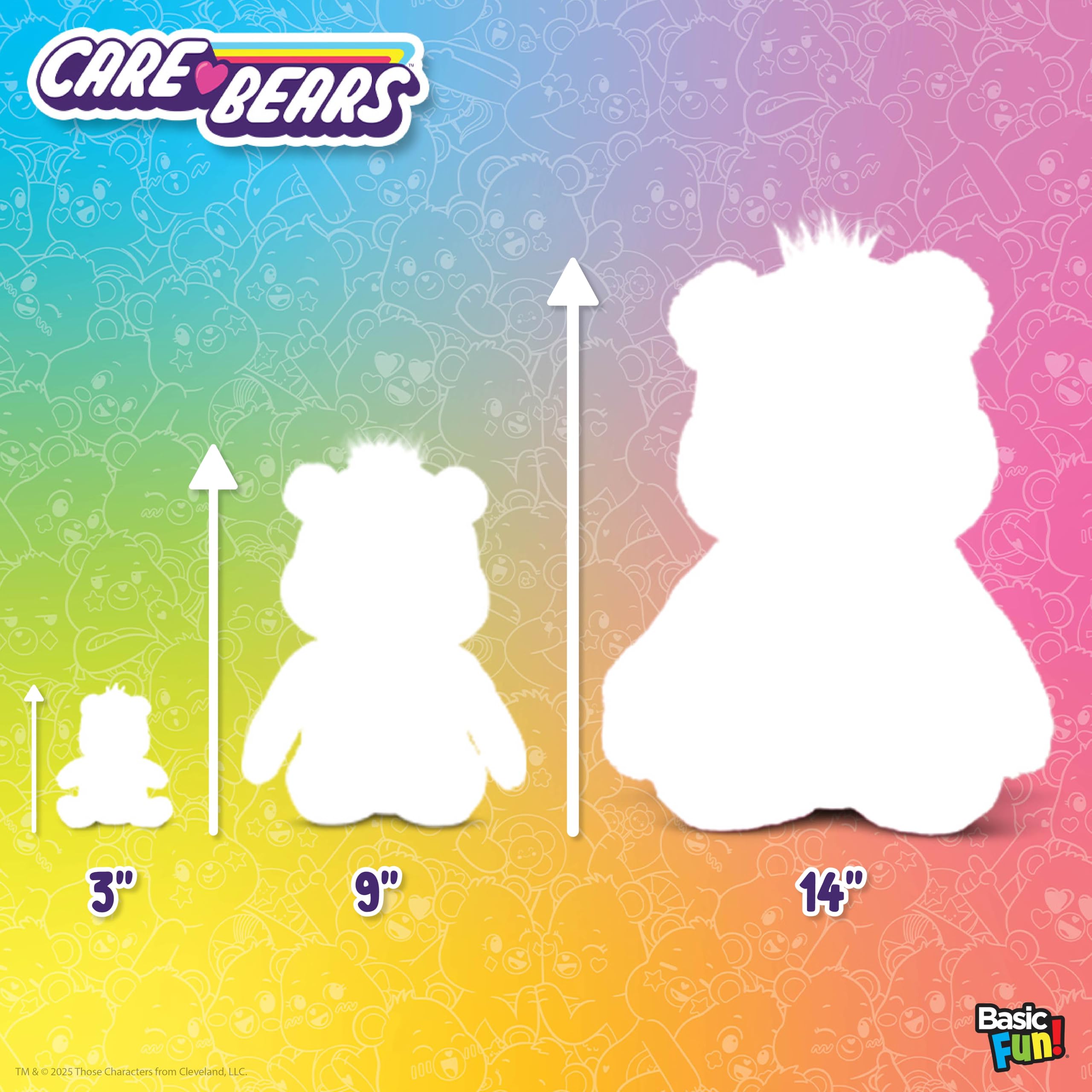 Care Bears Bedtime Bear Cosy Collection Plush - 35cm Medium Size | Eco-Friendly Material | Moon & Star Badge 7