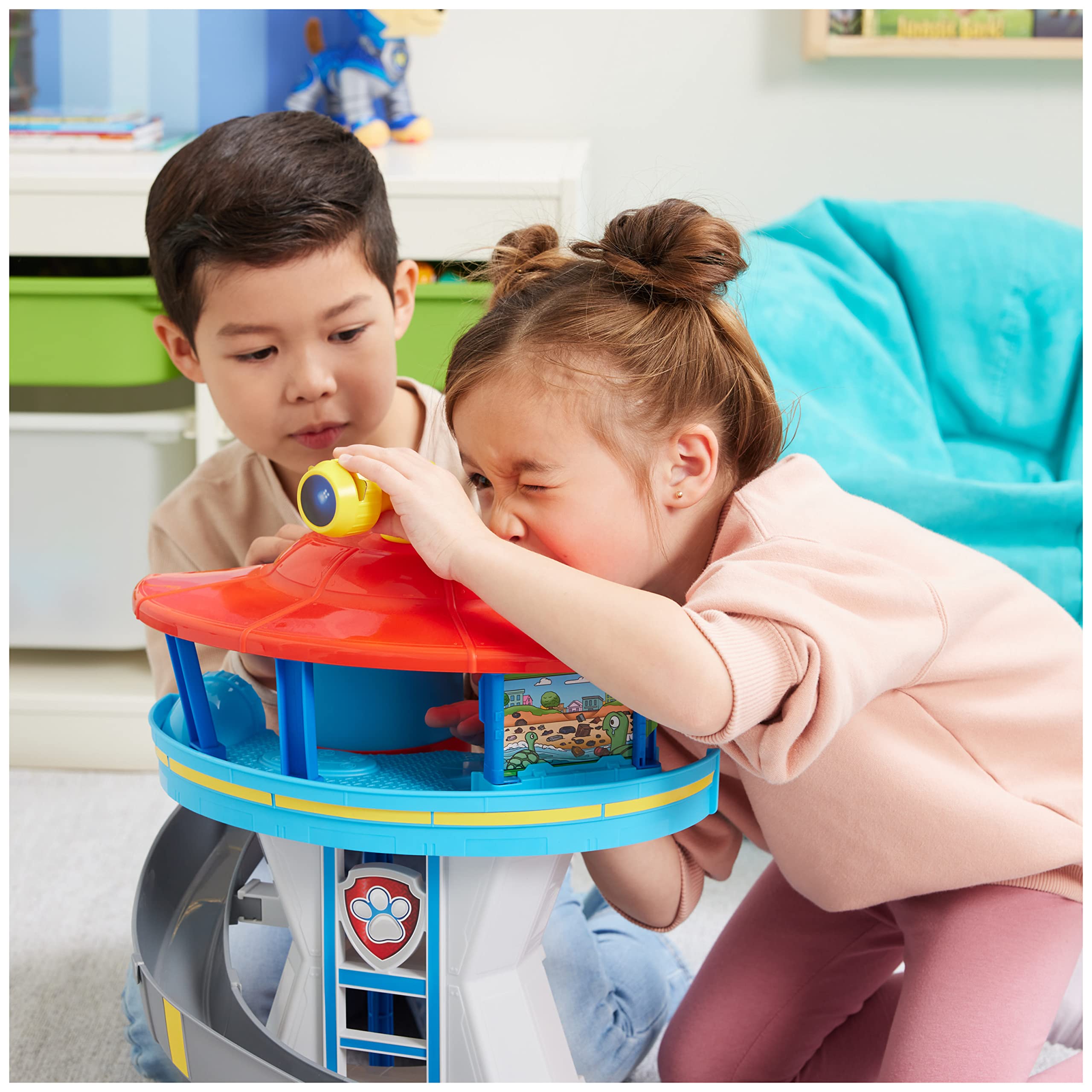 Paw Patrol Lookout Tower Playset with Toy Car Launcher, 2 Chase Figures, Police Cruiser | Ages 3+ 9