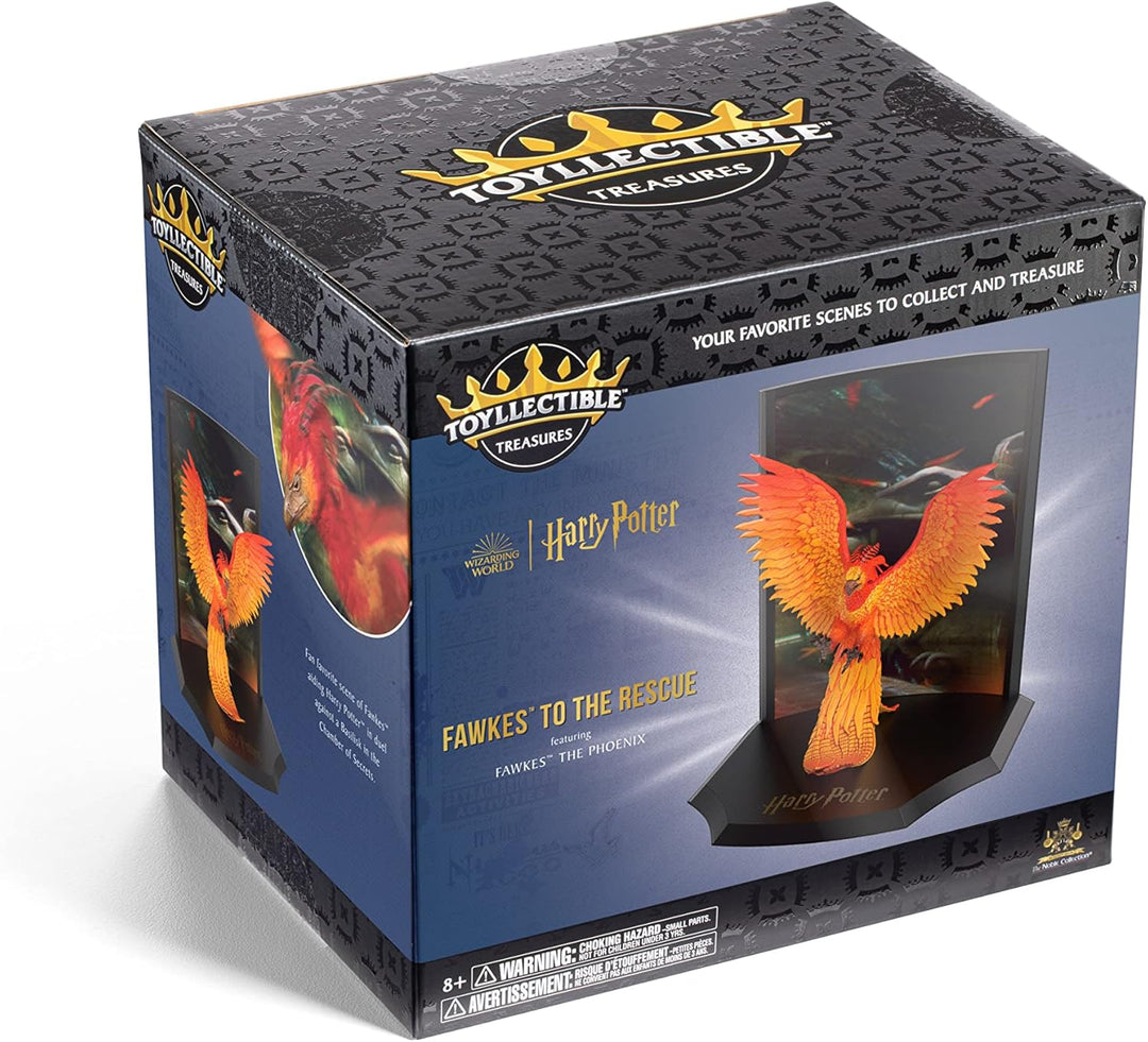 The Noble Collection Toyllectible Treasures Harry Potter - Fawkes the Phoenix Diorama Statuette (NN9731)