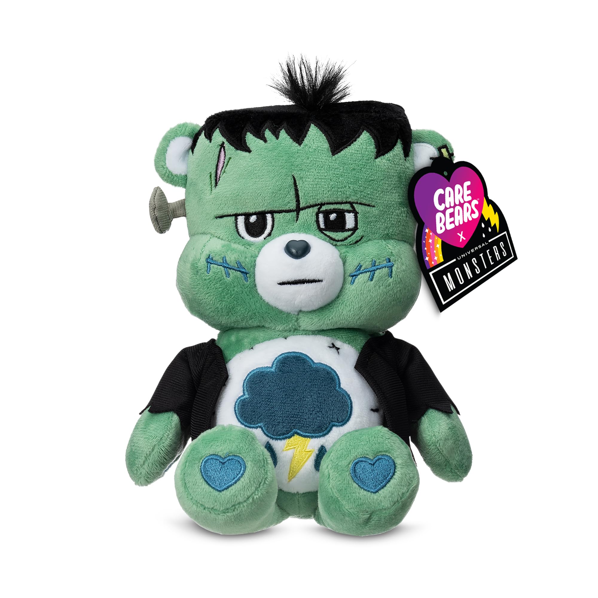Care Bears Universal Monsters Grumpy Bear as Frankenstein - 22cm Plush Toy for Kids 4+ 1