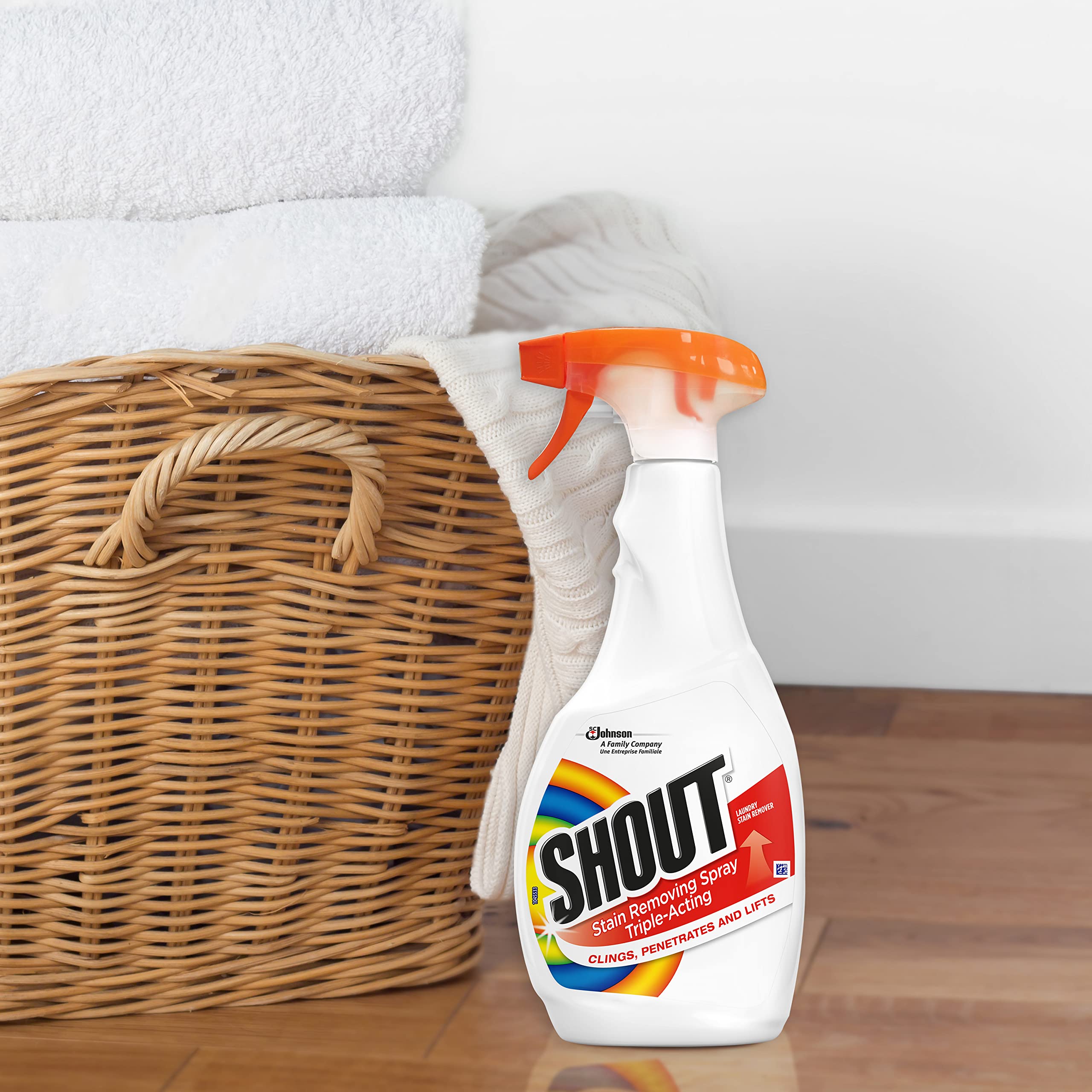 SHOUT Triple-Acting Stain Removing Spray - Fresh Scent, Liquid Formula | 500 ml 6