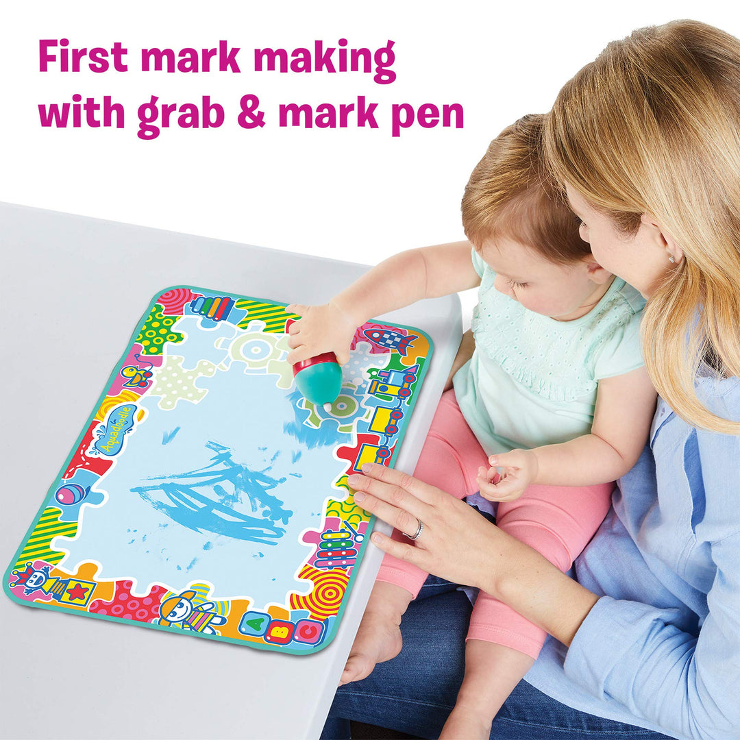 Aquadoodle Baby Water Doodle Mat - Mess Free Drawing Toy for Babies 9 Months+