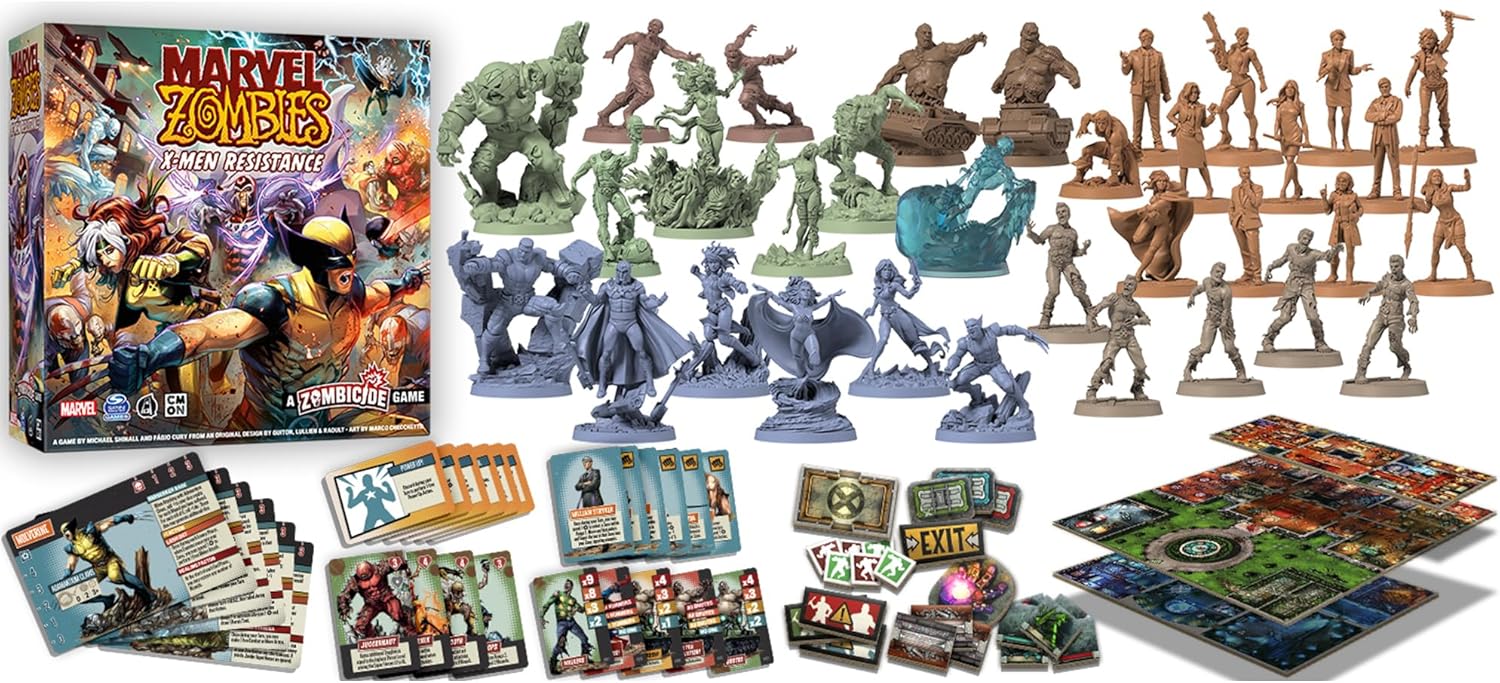 CMON Marvel Zombies A Zombicide Game X-Men Resistance Core Box 4