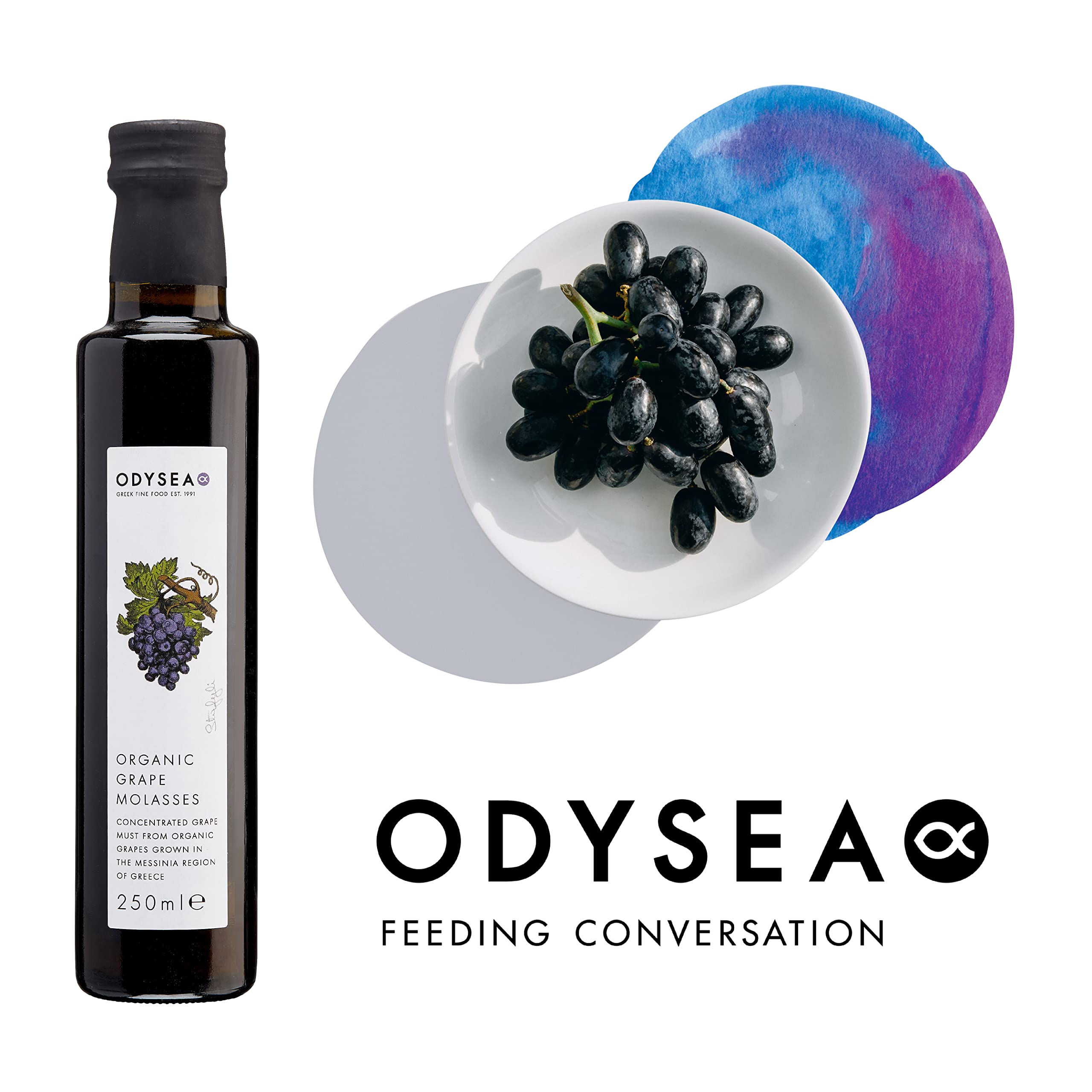 Odysea Organic Grape Molasses - Natural Sweetener & Marinade Ingredient | 250ml 4