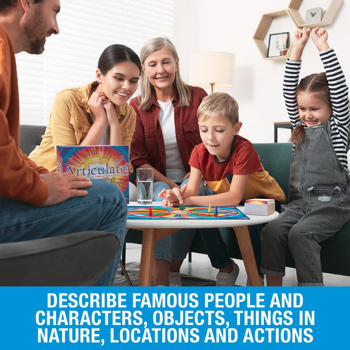 Drumond Park Articulate! for Kids Family Board Game - Fast Talking Description Game for Children 6+