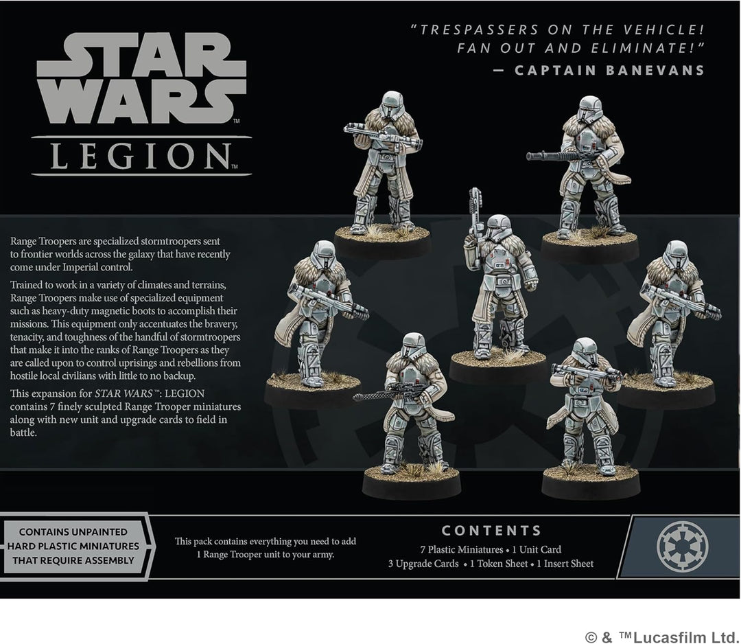 Atomic Mass Games Star Wars: Legion Range Troopers Miniatures Expansion