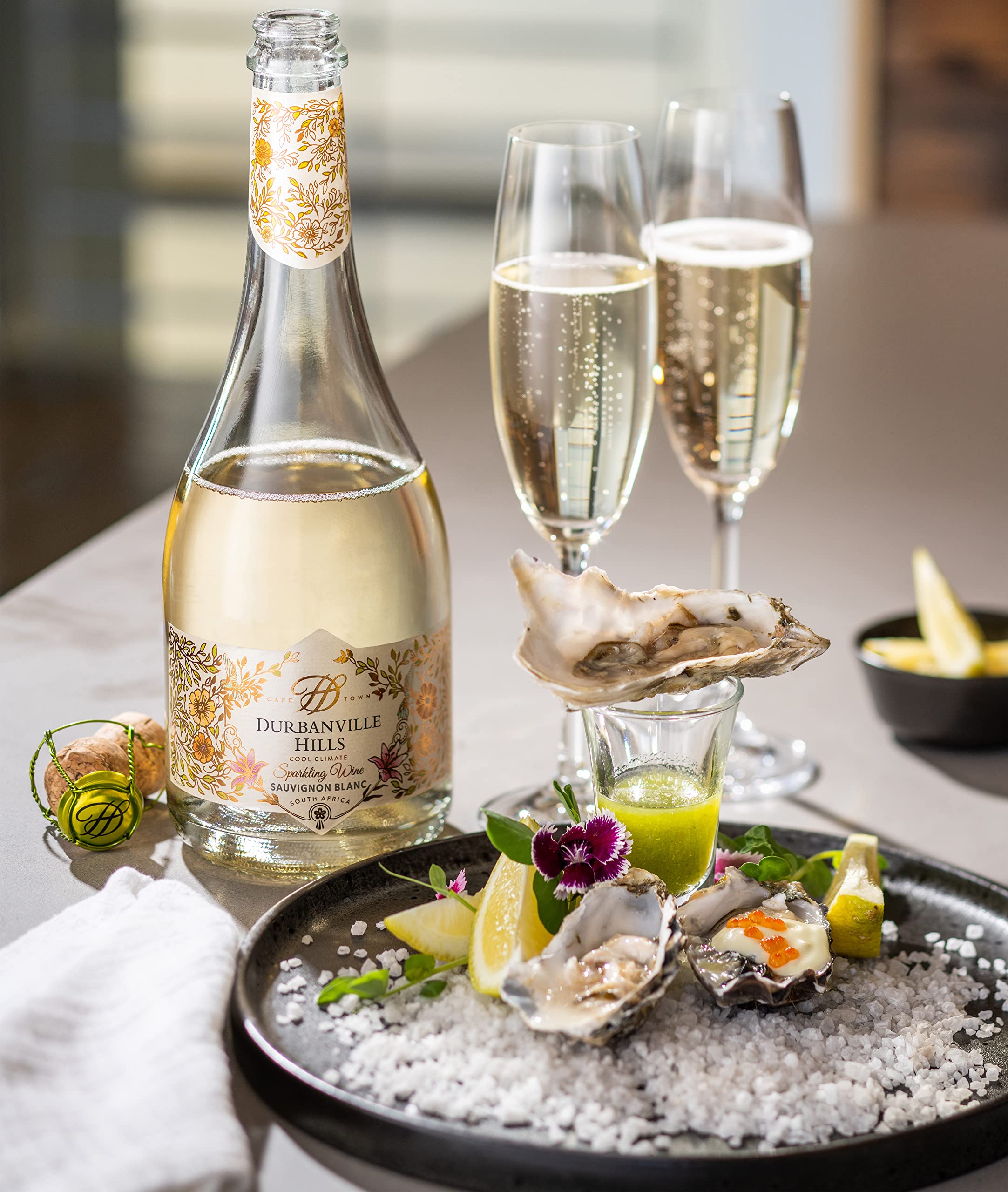 Durbanville Hills Sparkling Sauvignon Blanc - White Wine (75cl) 10