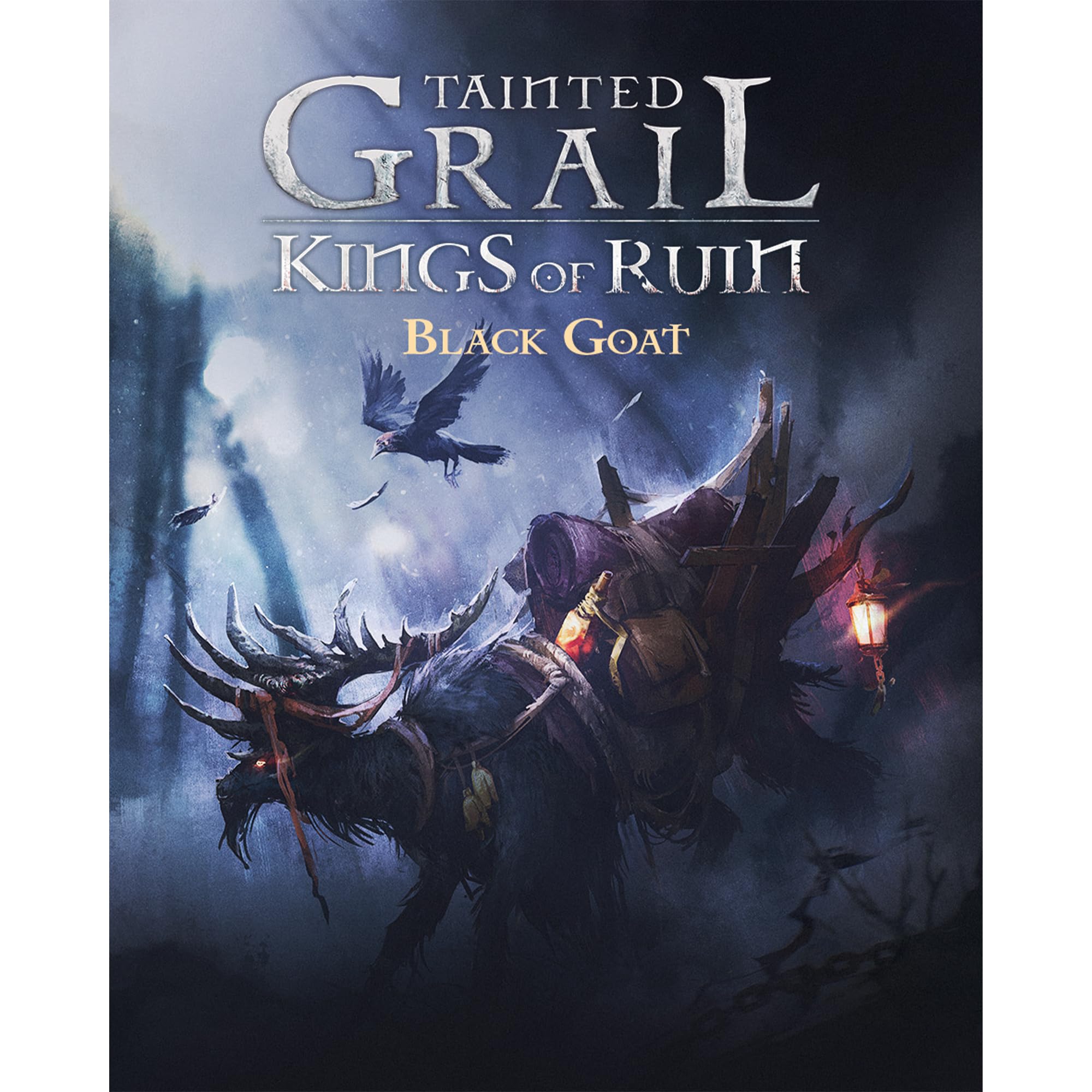 Awaken Realms Tainted Grail: Kings of Ruin Black Goat Miniature Upgrade | Companion Model | Multicolor Plastic 1