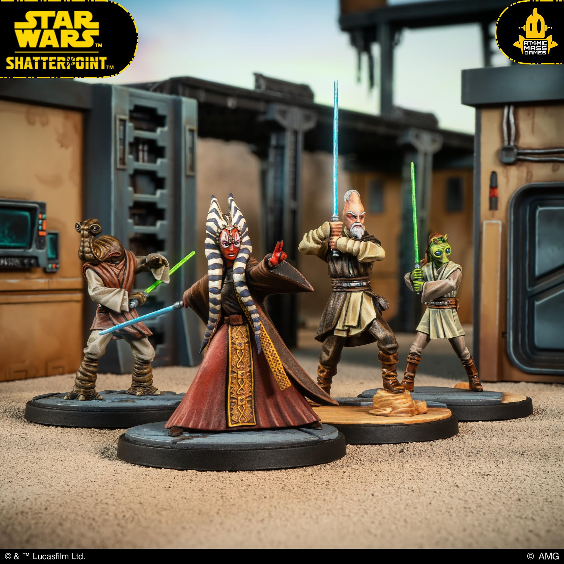 Atomic Mass Games Star Wars Shatterpoint: Wisdom of the Council Squad Pack 6