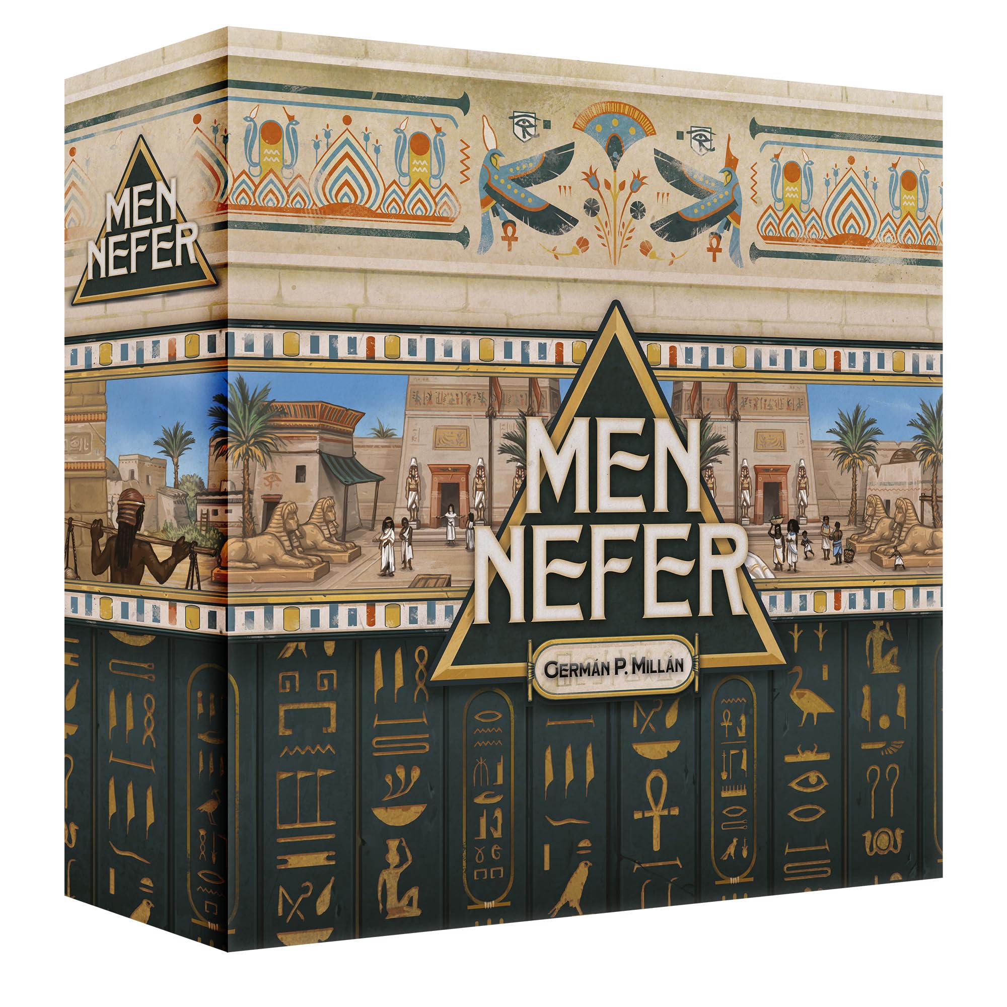 Ludonova Men Nefer Board Game | 1-4 Players | Standard Edition | English