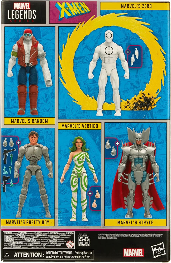 Hasbro Marvel Legends Series X-Men 60th Anniversary - X-Men Villains Action Figure Set (F7020)