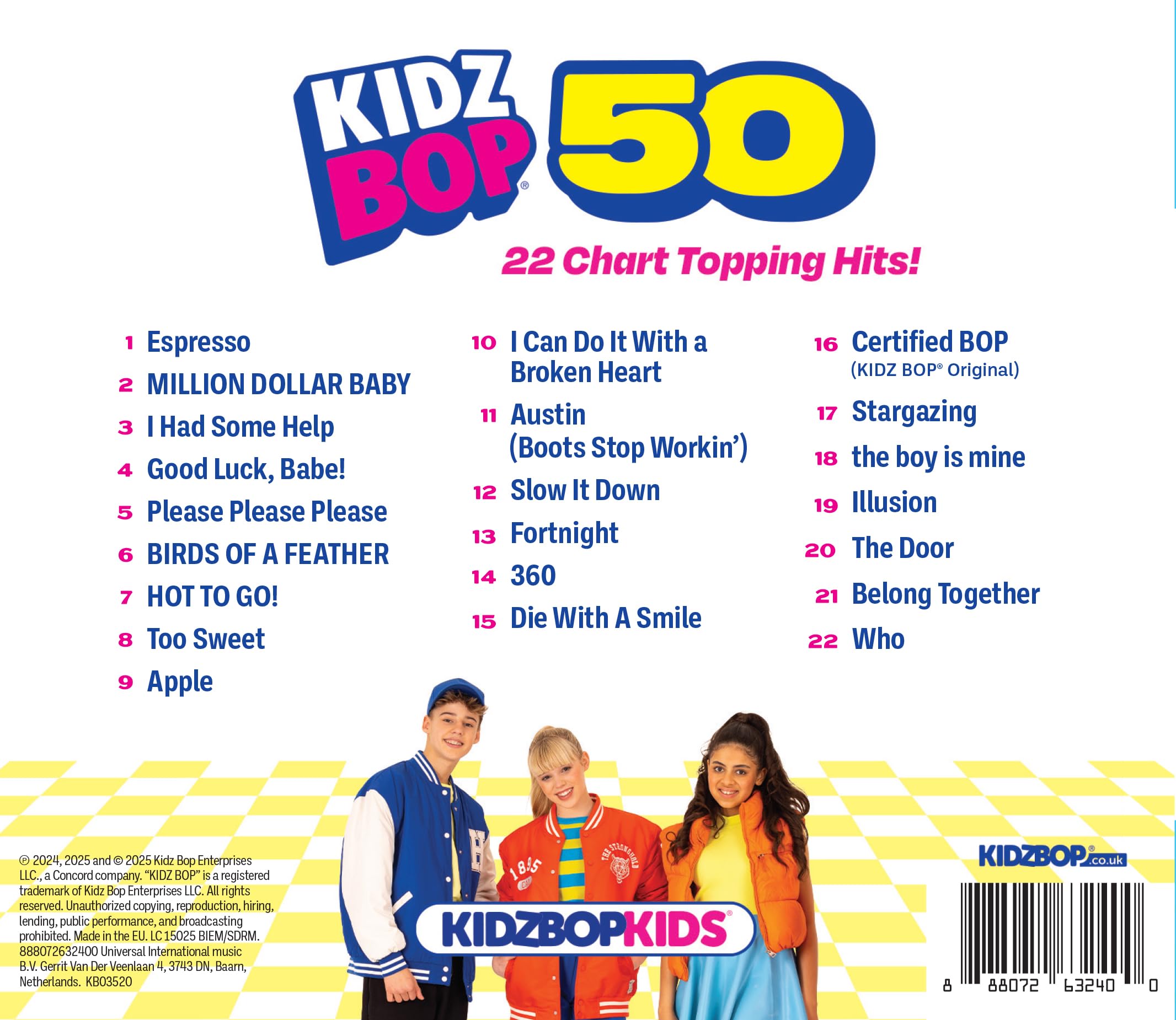 Kidz Bop - KIDZ BOP 50 Audio CD