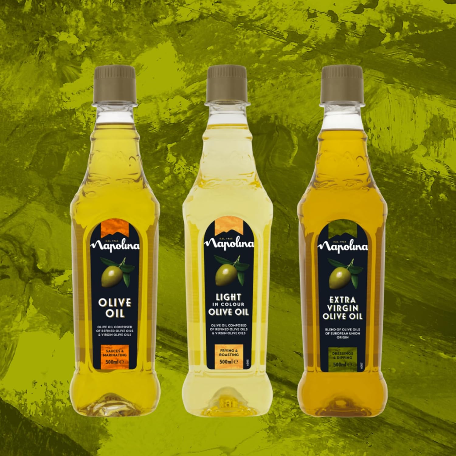 Napolina Light and Mild Olive Oil, 500ml 5