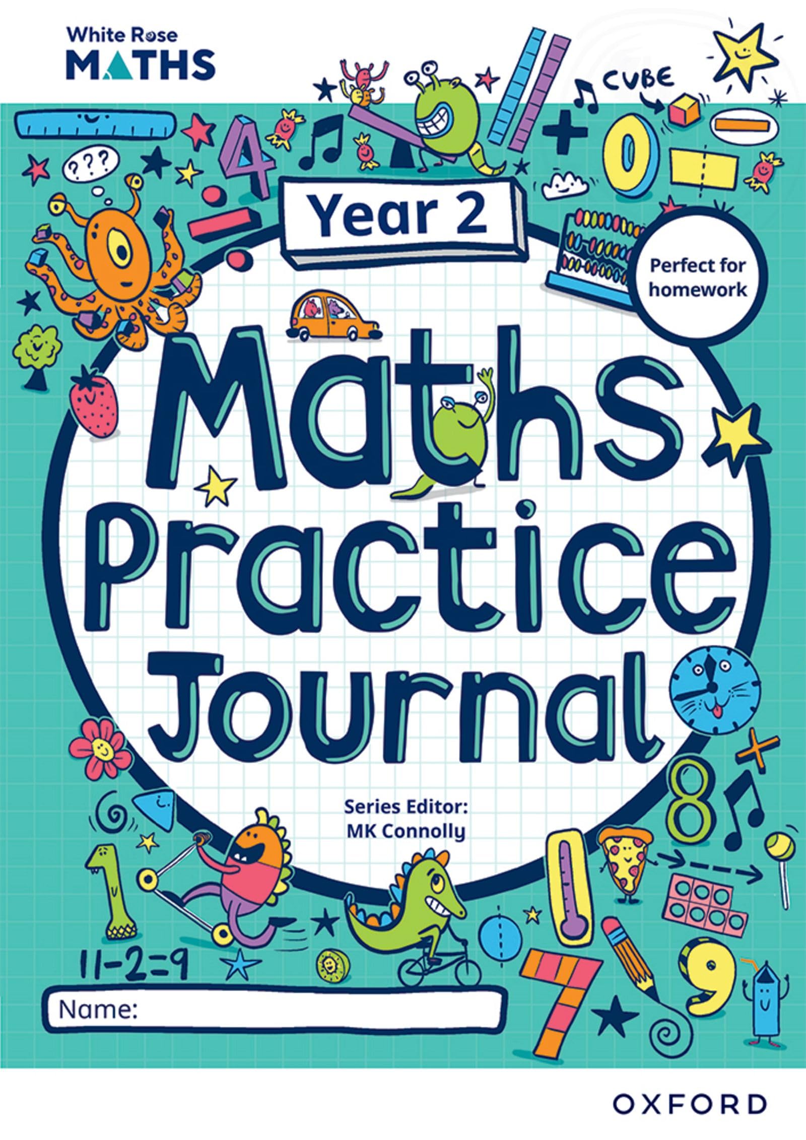 White Rose Maths Practice Journals Year 2 Workbook: Single Copy | Paperback | Connolly, Mary-Kate 1